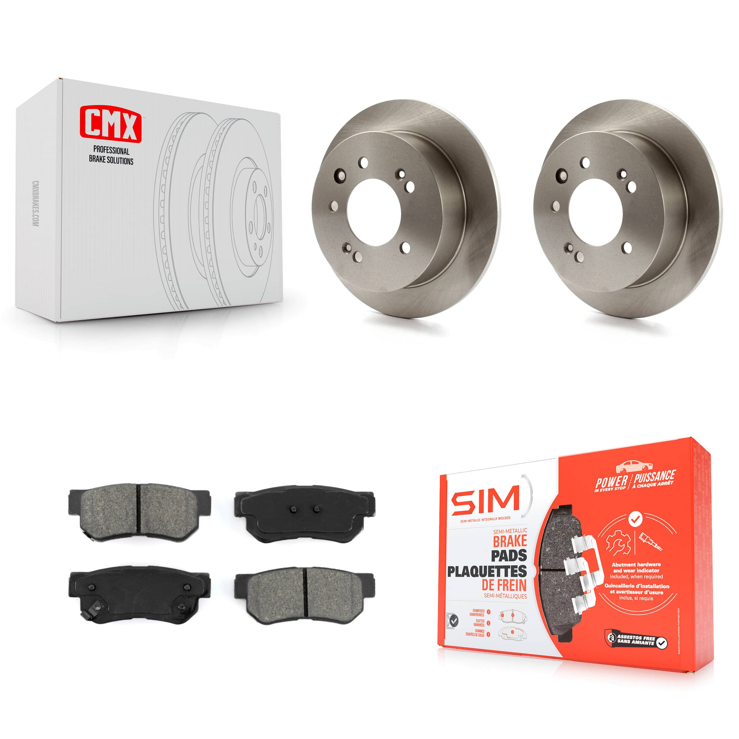 Transit Auto - K8S-101872 - Rear Disc Brake Kits