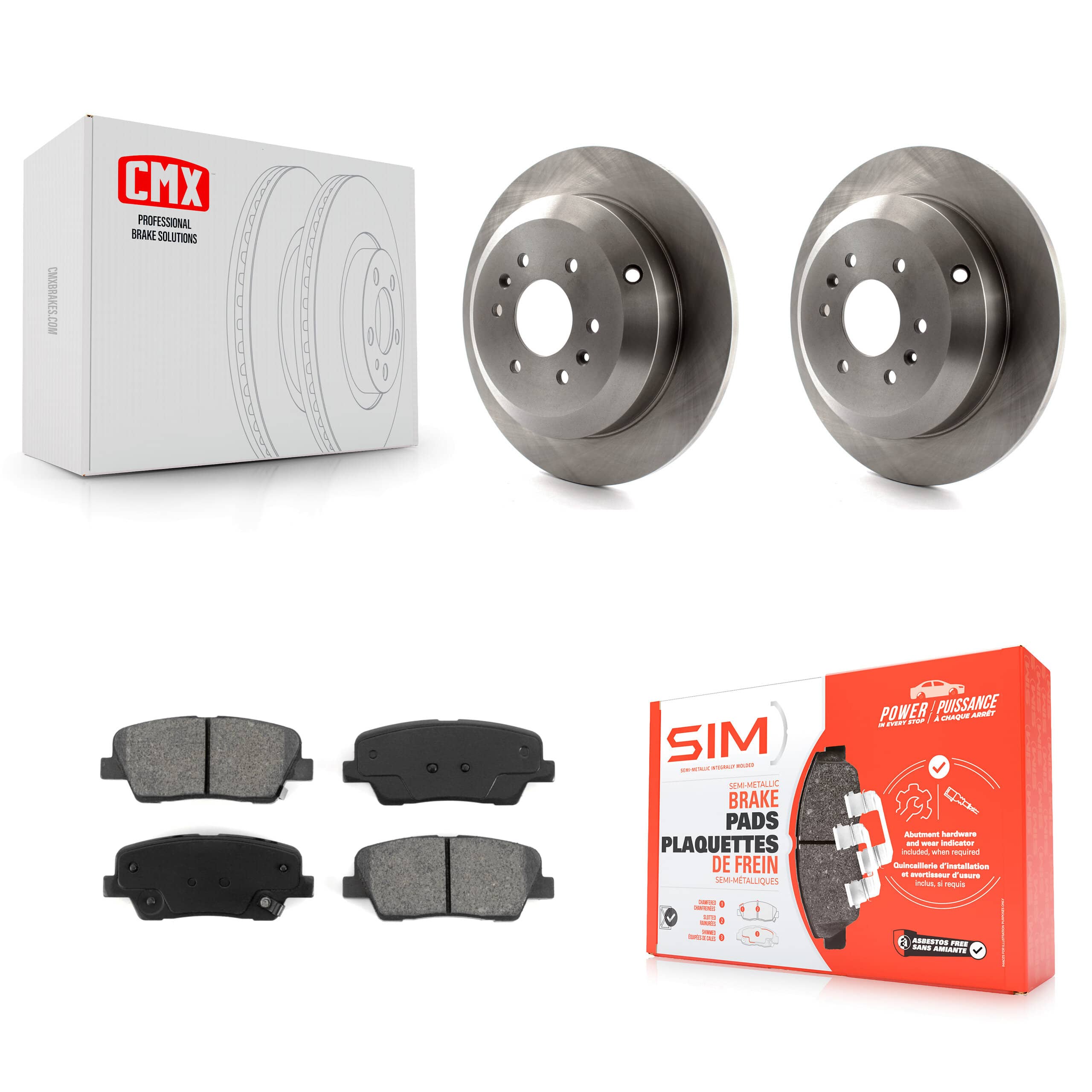 Transit Auto - K8S-101918 - Rear Disc Brake Kits