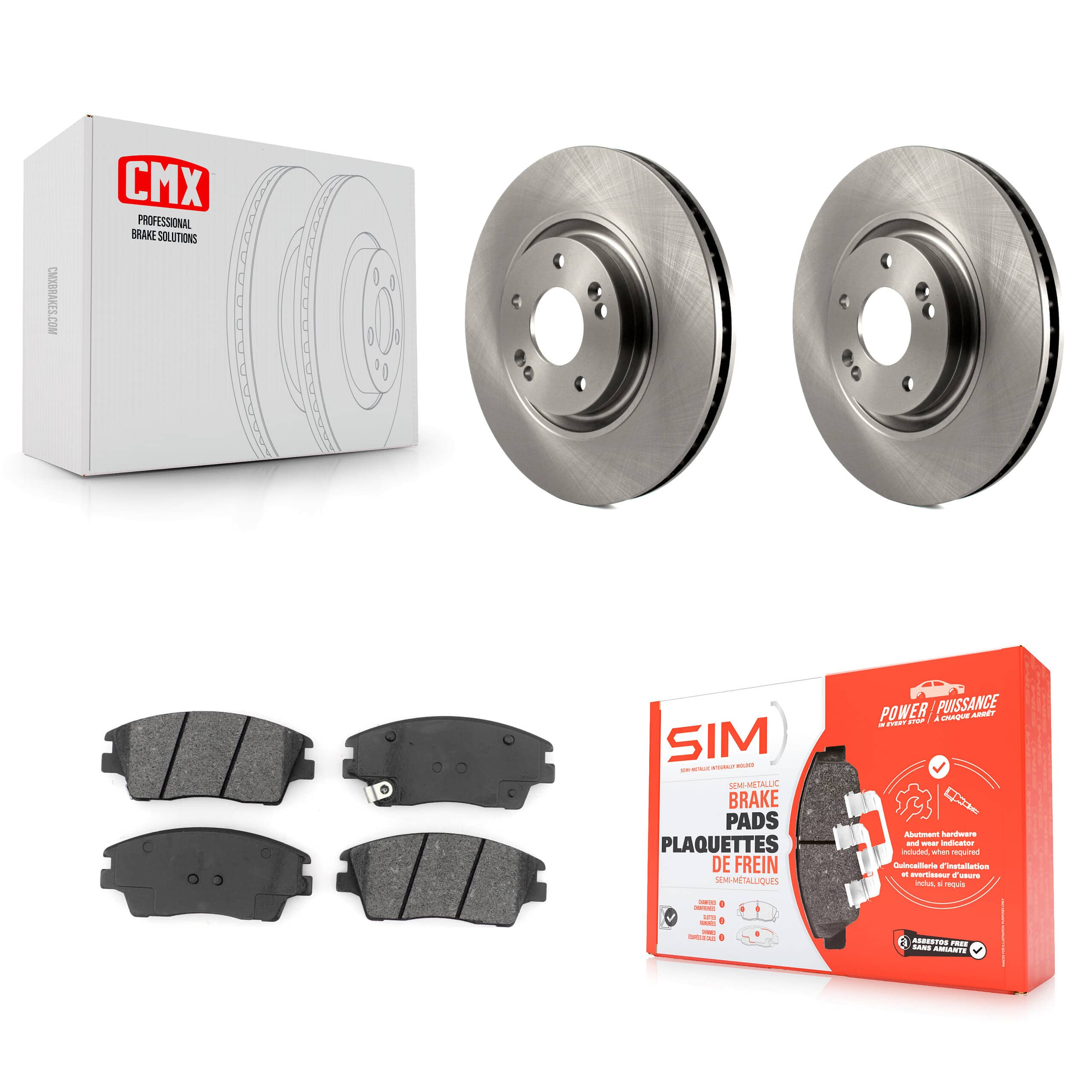 Transit Auto - K8S-102581 - Front Disc Brake Kits