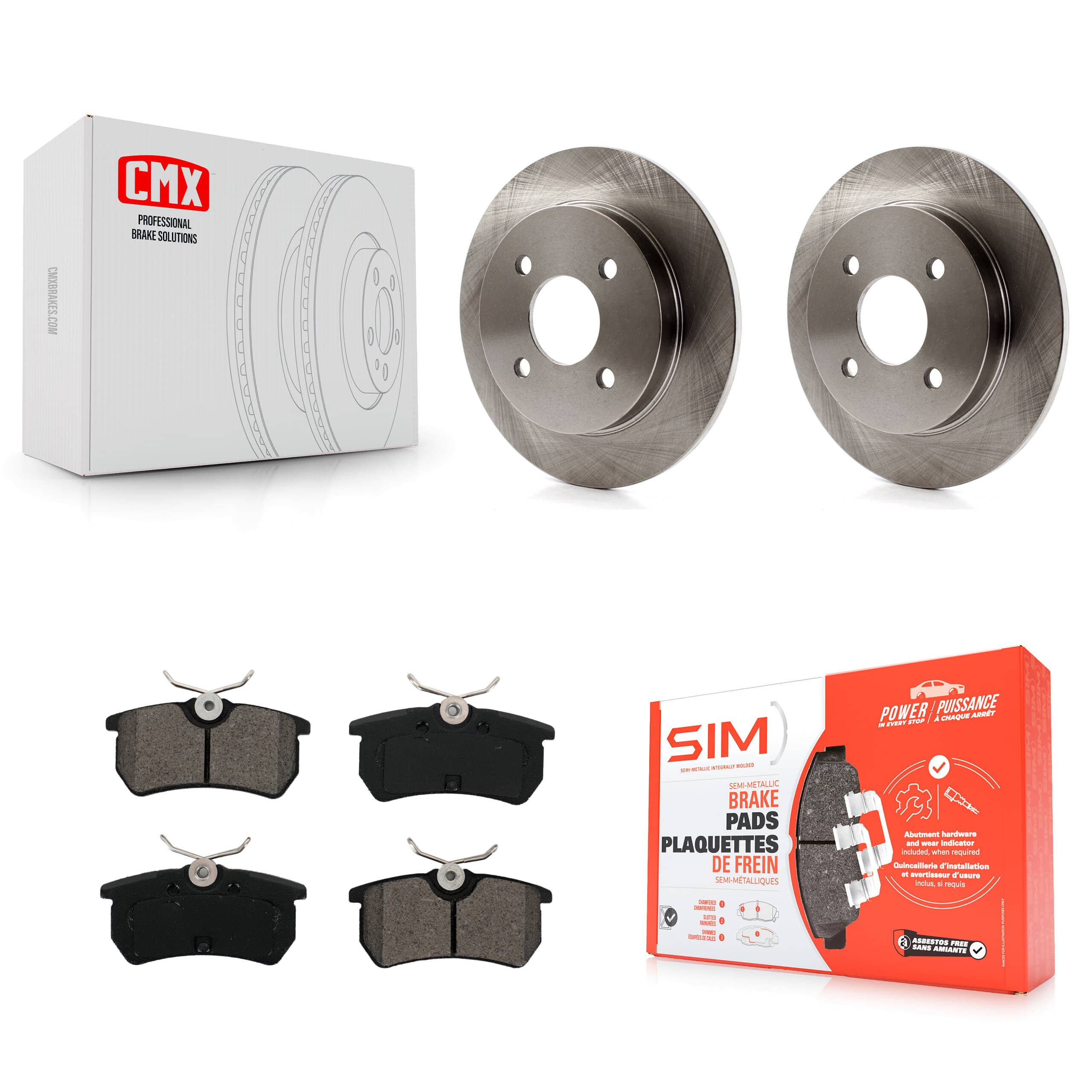 Transit Auto - K8S-102716 - Rear Disc Brake Kits