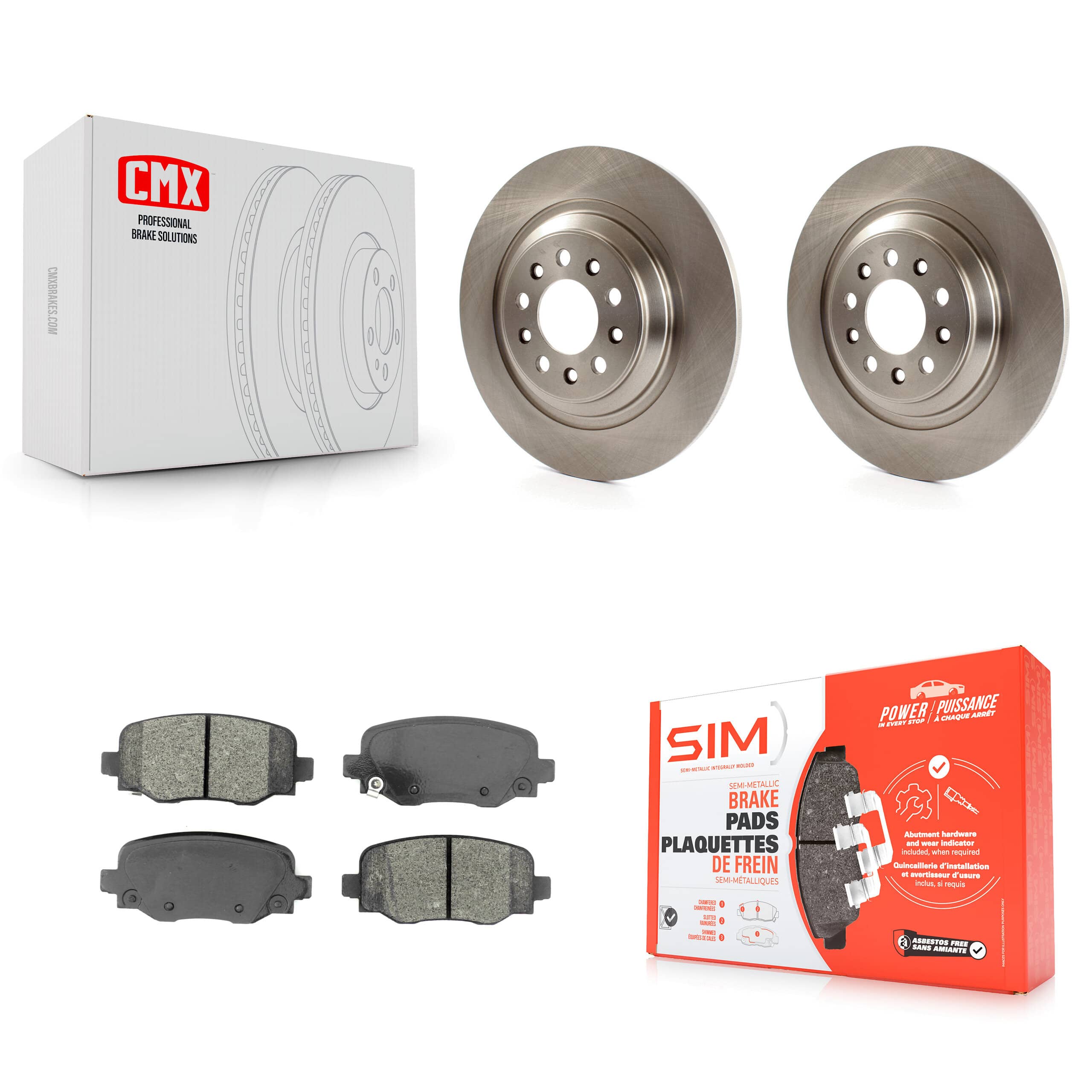 Transit Auto - K8S-102718 - Rear Disc Brake Kits