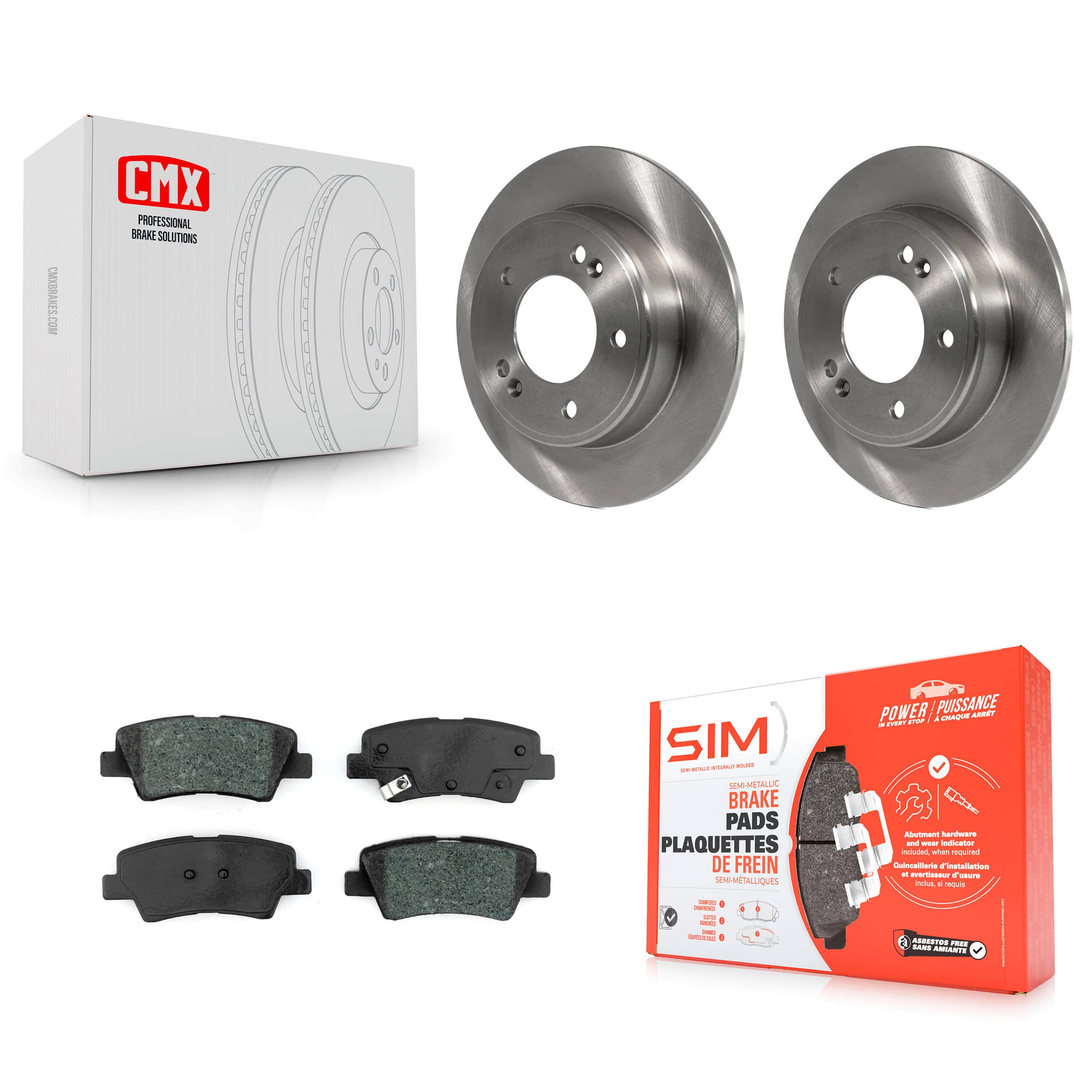 Transit Auto - K8S-102724 - Rear Disc Brake Kits