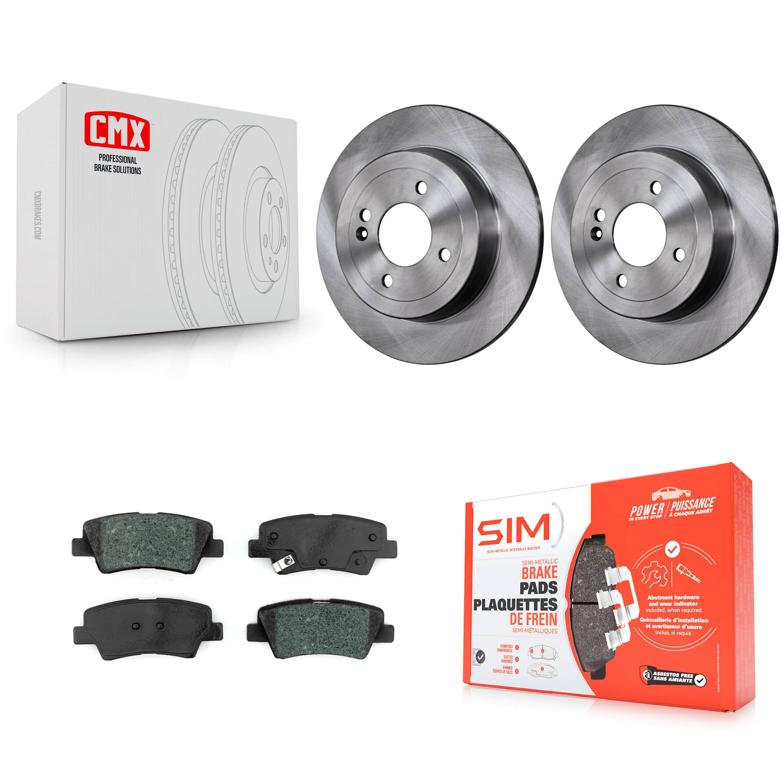 Transit Auto - K8S-102726 - Rear Disc Brake Kits