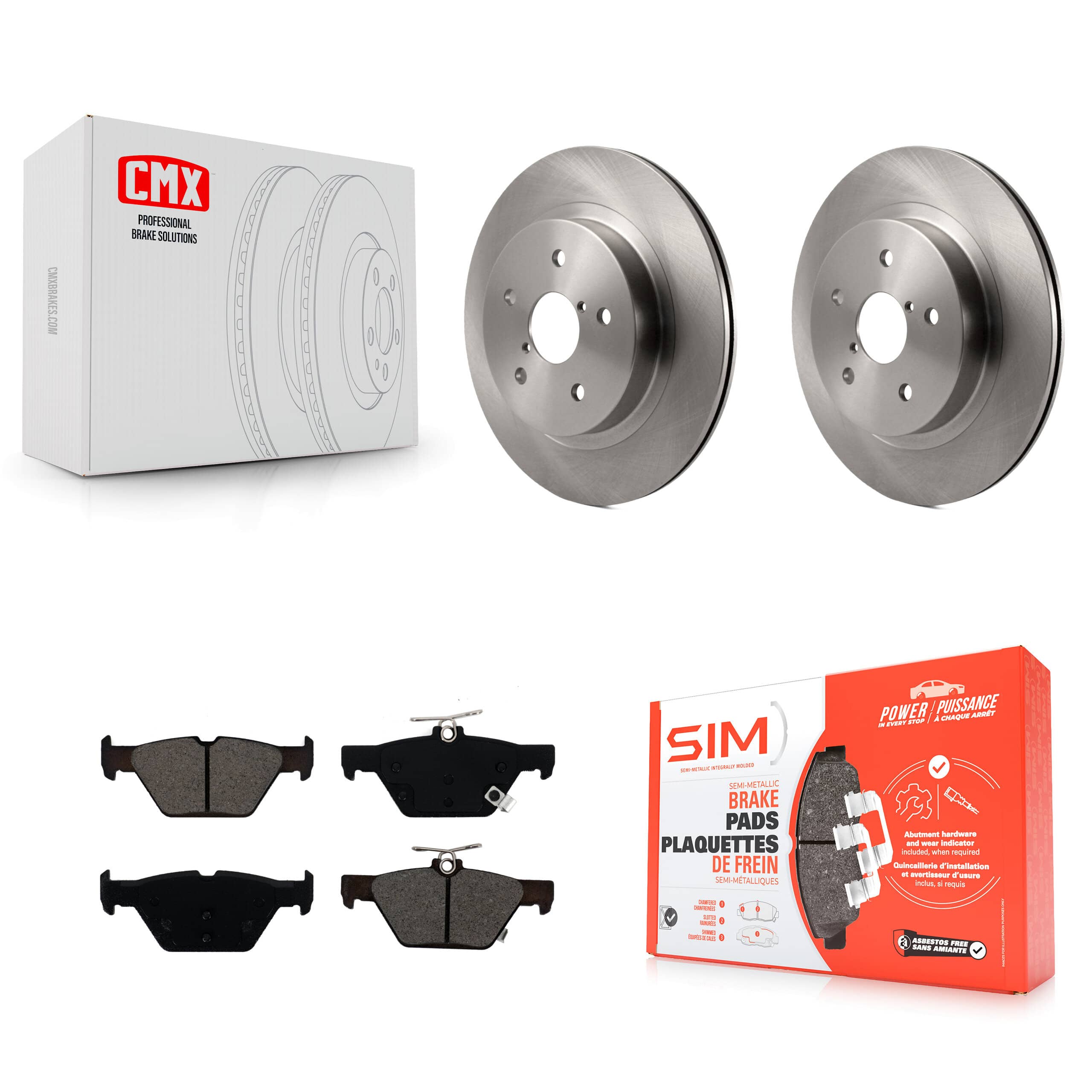 Transit Auto - K8S-102733 - Rear Disc Brake Kits