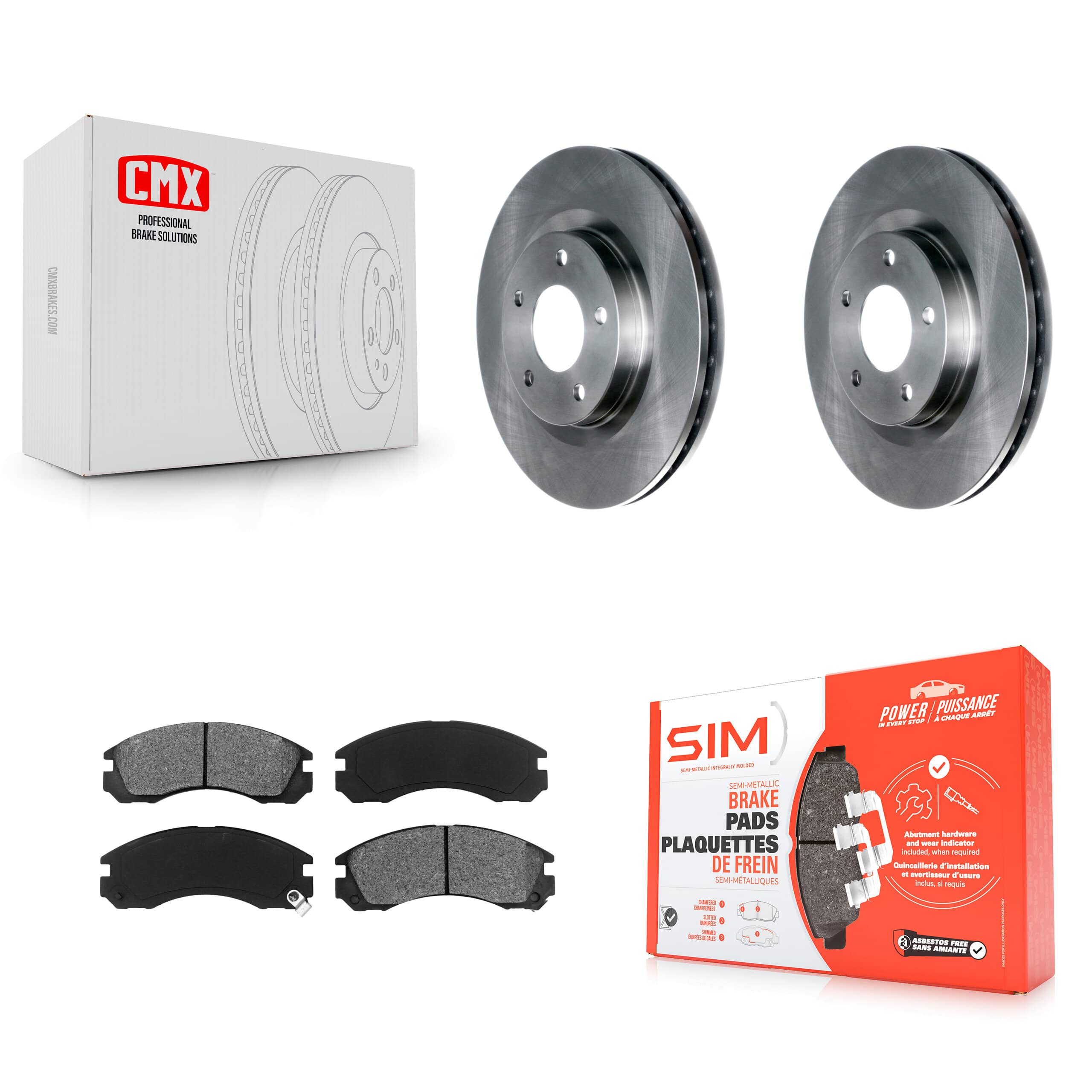 Transit Auto - K8S-102745 - Front Disc Brake Kits