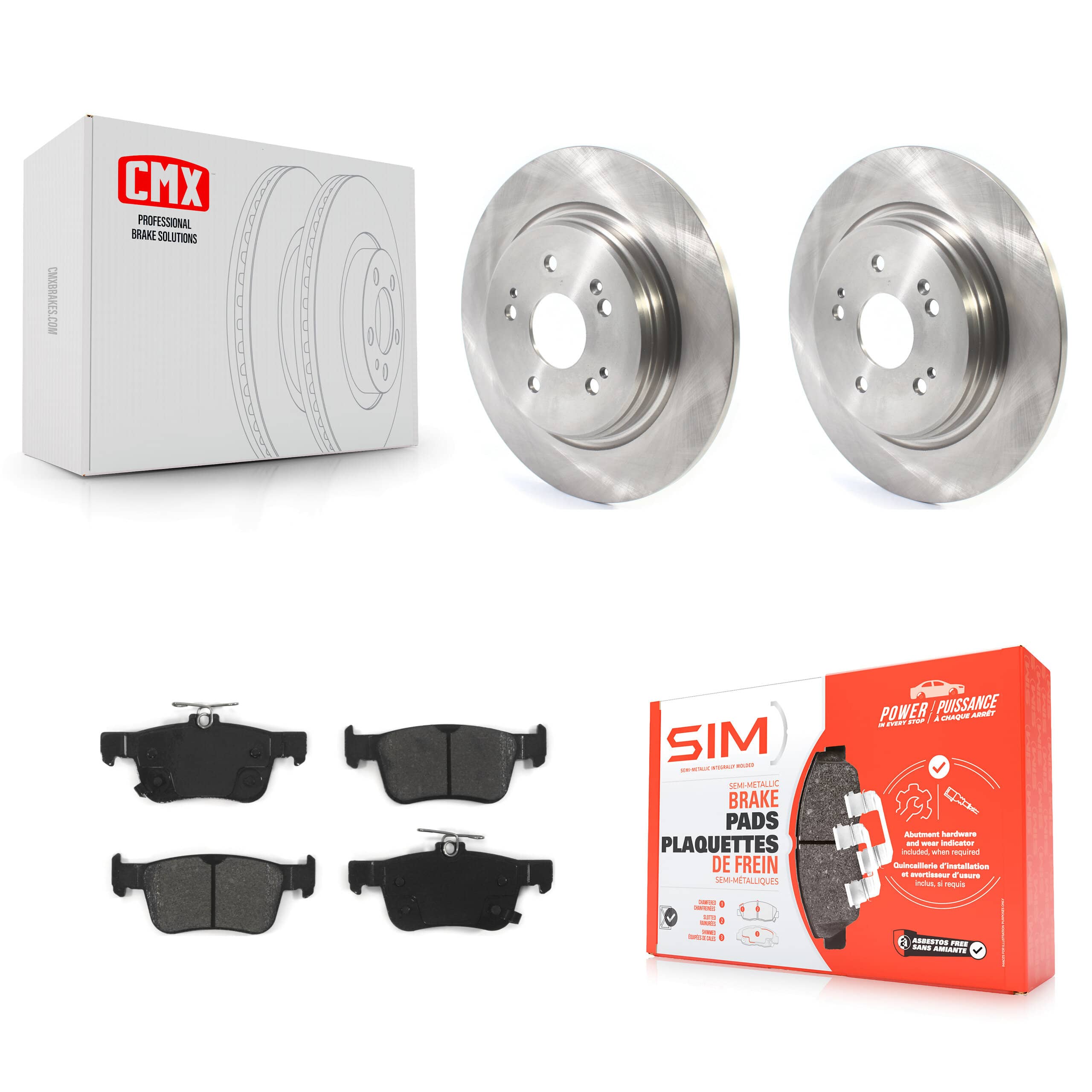 Transit Auto - K8S-102828 - Rear Disc Brake Kits