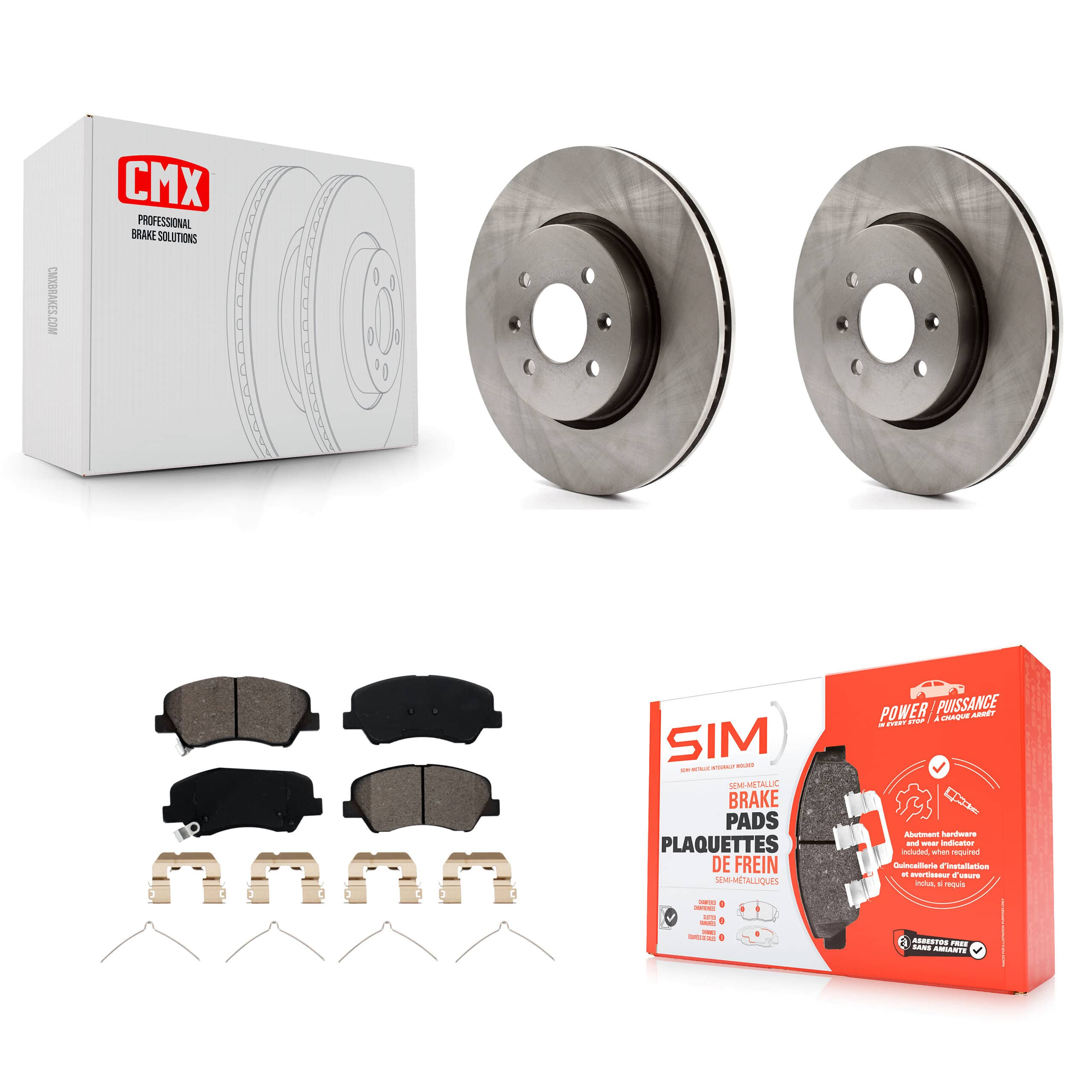Transit Auto - K8S-103504 - Front Disc Brake Kits