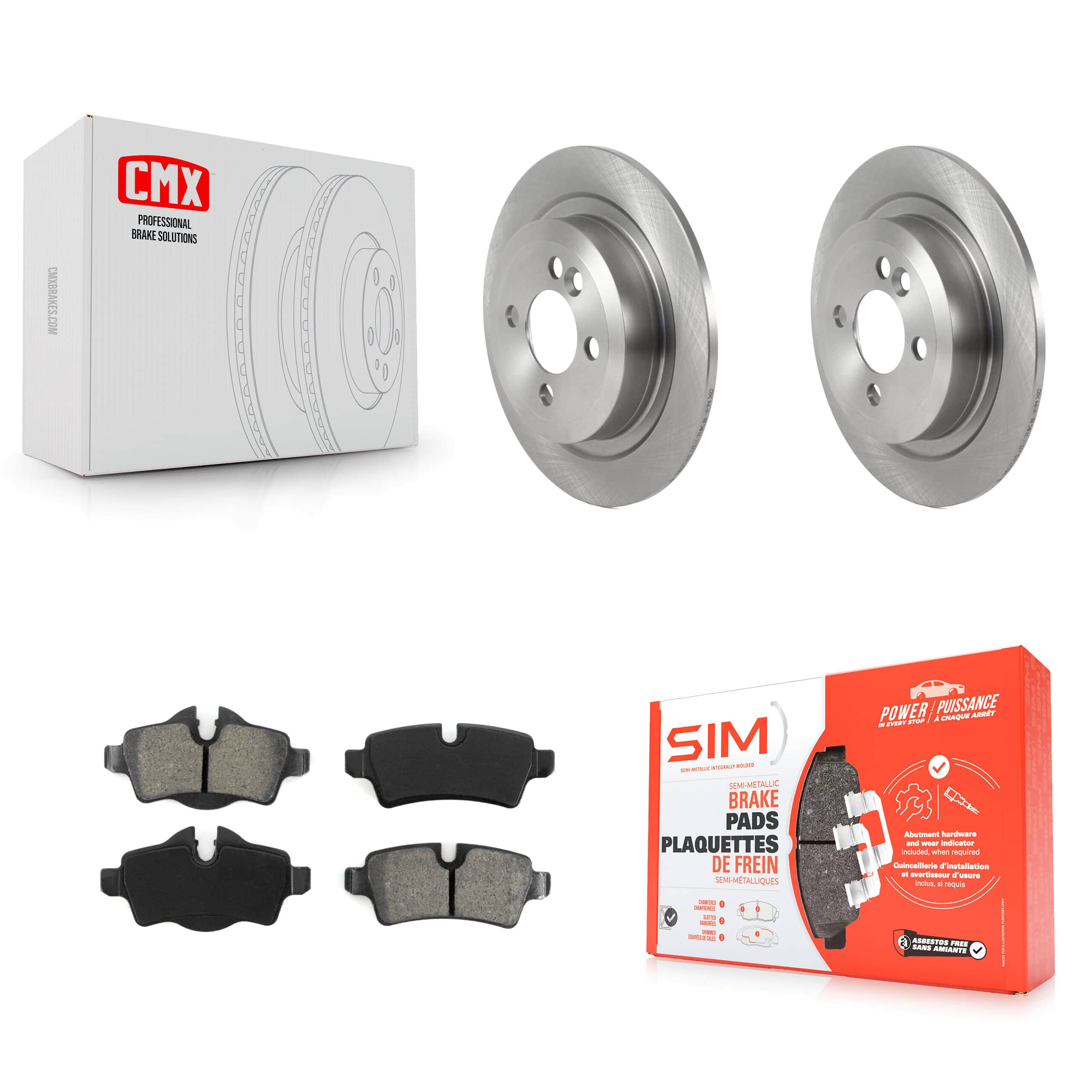 Transit Auto - K8S-103560 - Rear Disc Brake Kits