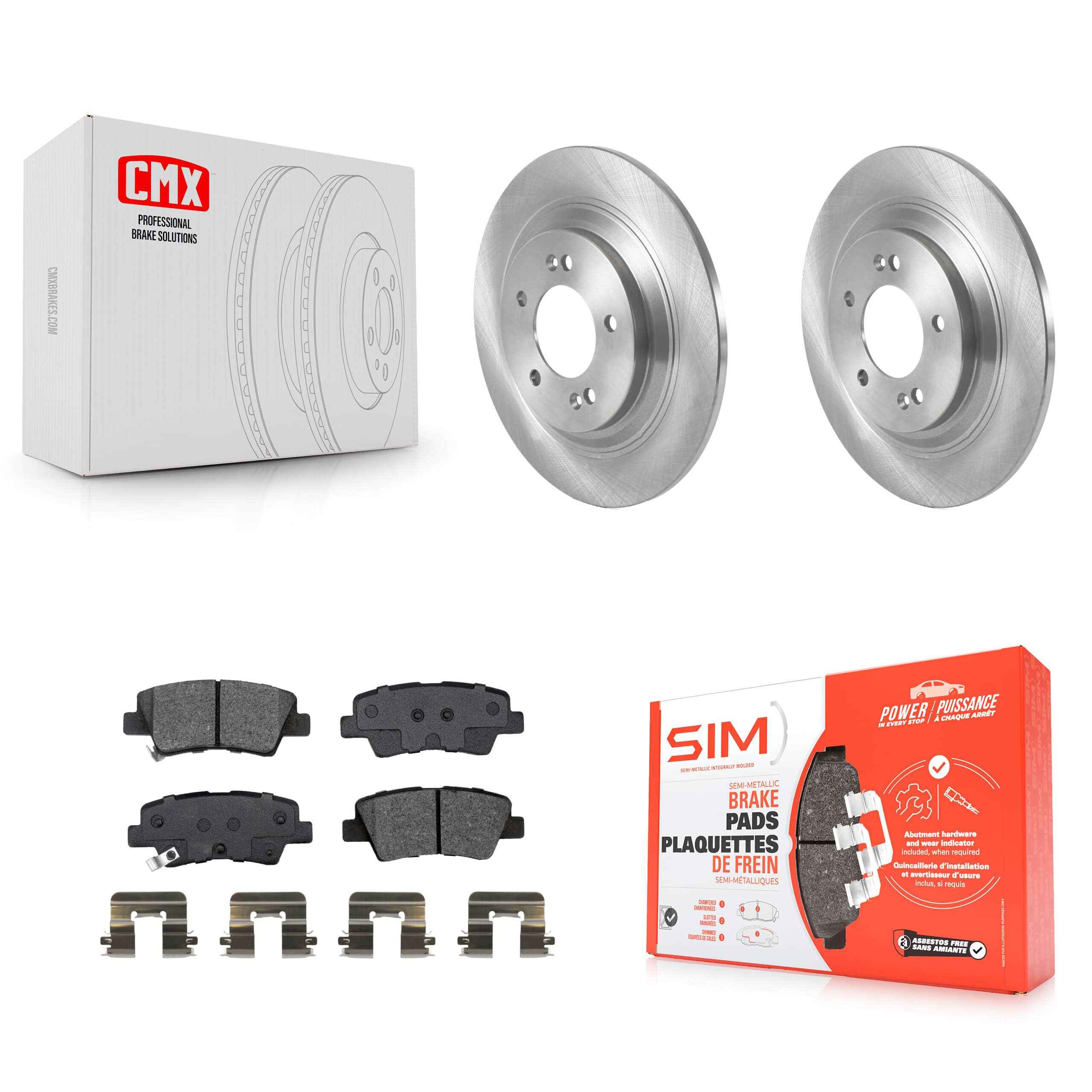 Transit Auto - K8S-103771 - Rear Disc Brake Kits