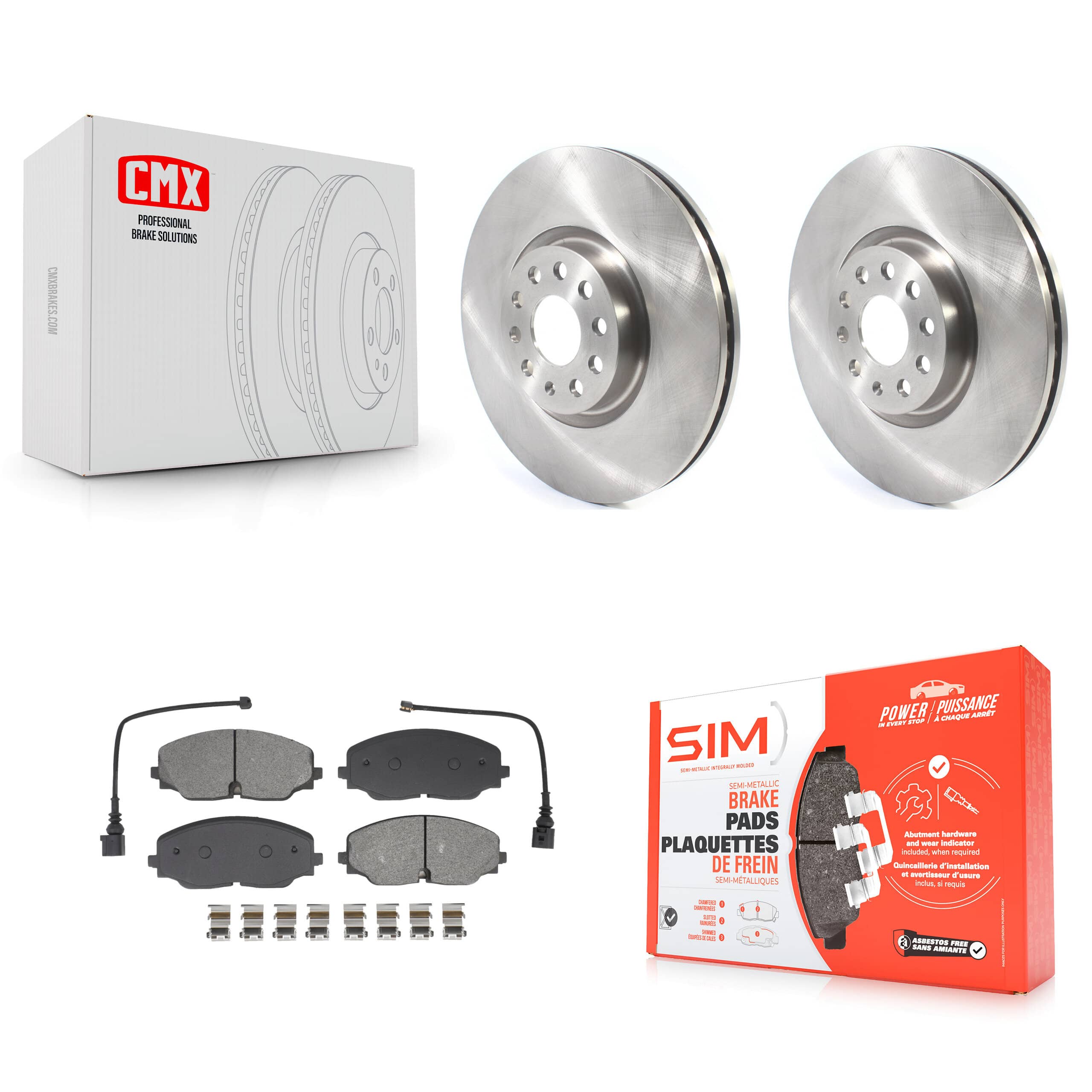 Transit Auto - K8S-104011 - Front Disc Brake Kits