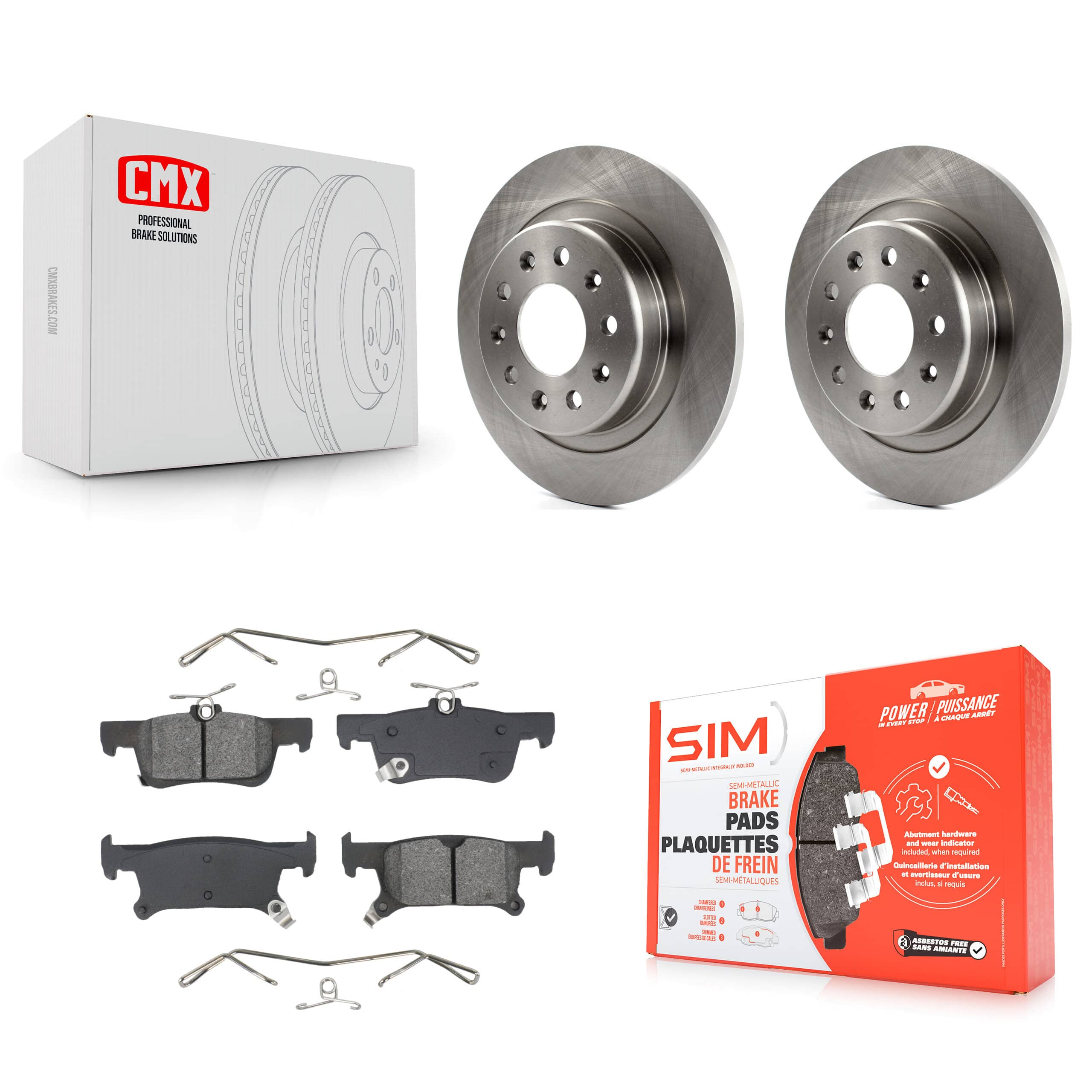 Transit Auto - K8S-104022 - Rear Disc Brake Kits