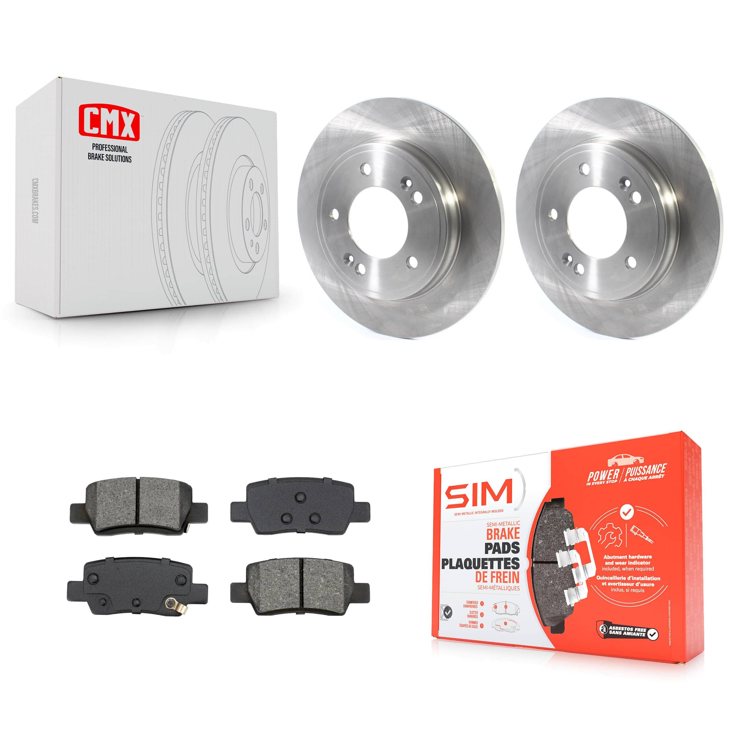 Transit Auto - K8S-104037 - Rear Disc Brake Kits