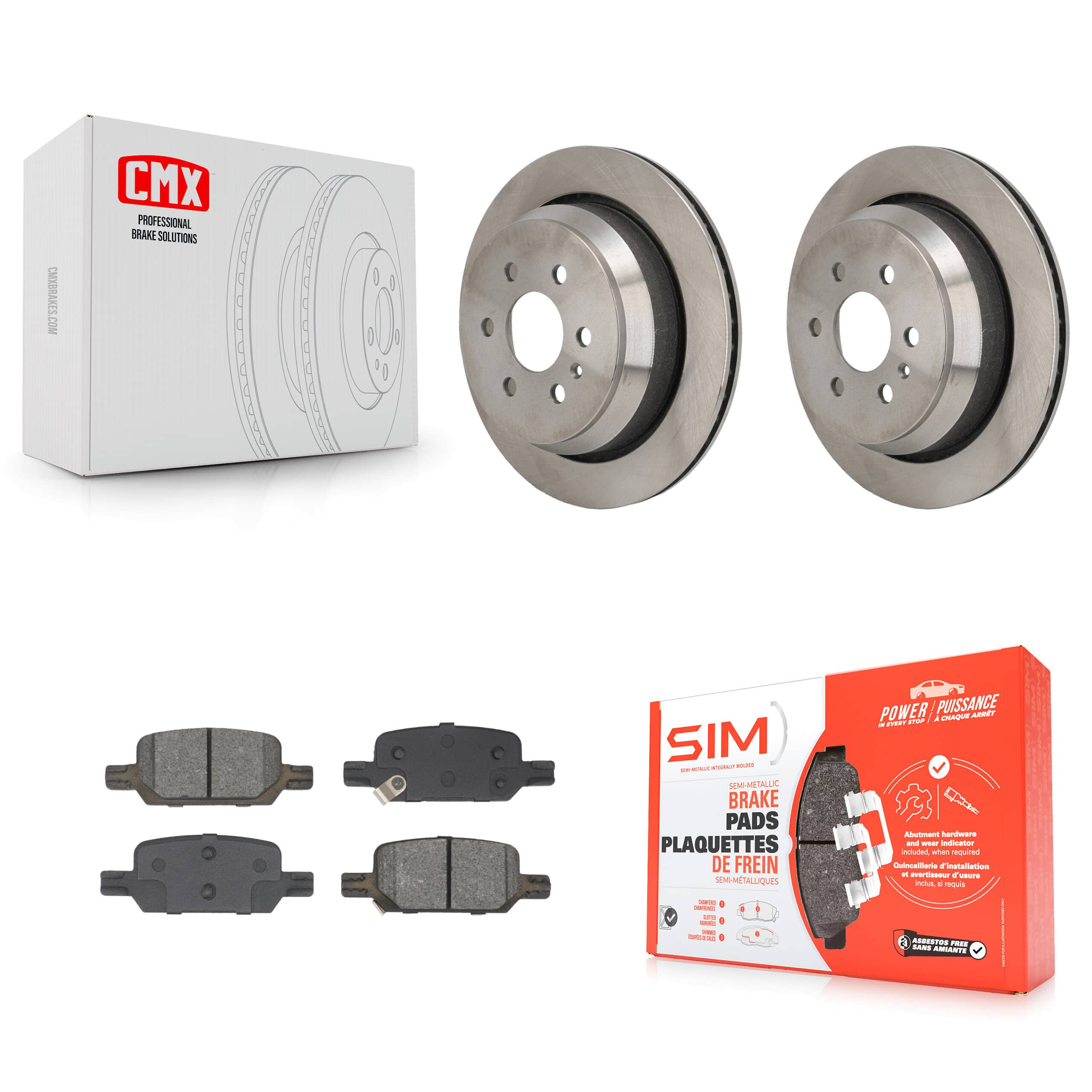 Transit Auto - K8S-104175 - Rear Disc Brake Kits
