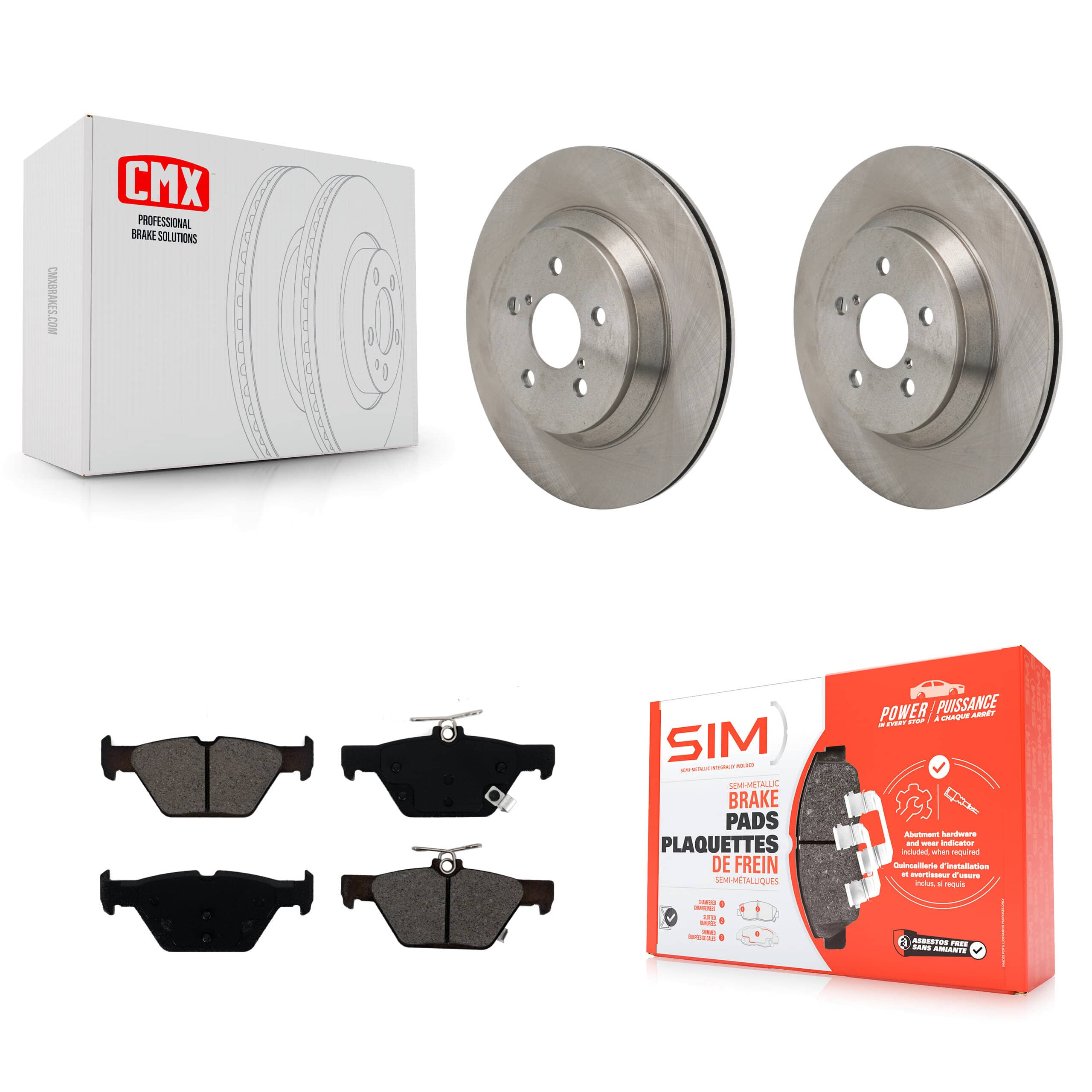 Transit Auto - K8S-104192 - Rear Disc Brake Kits