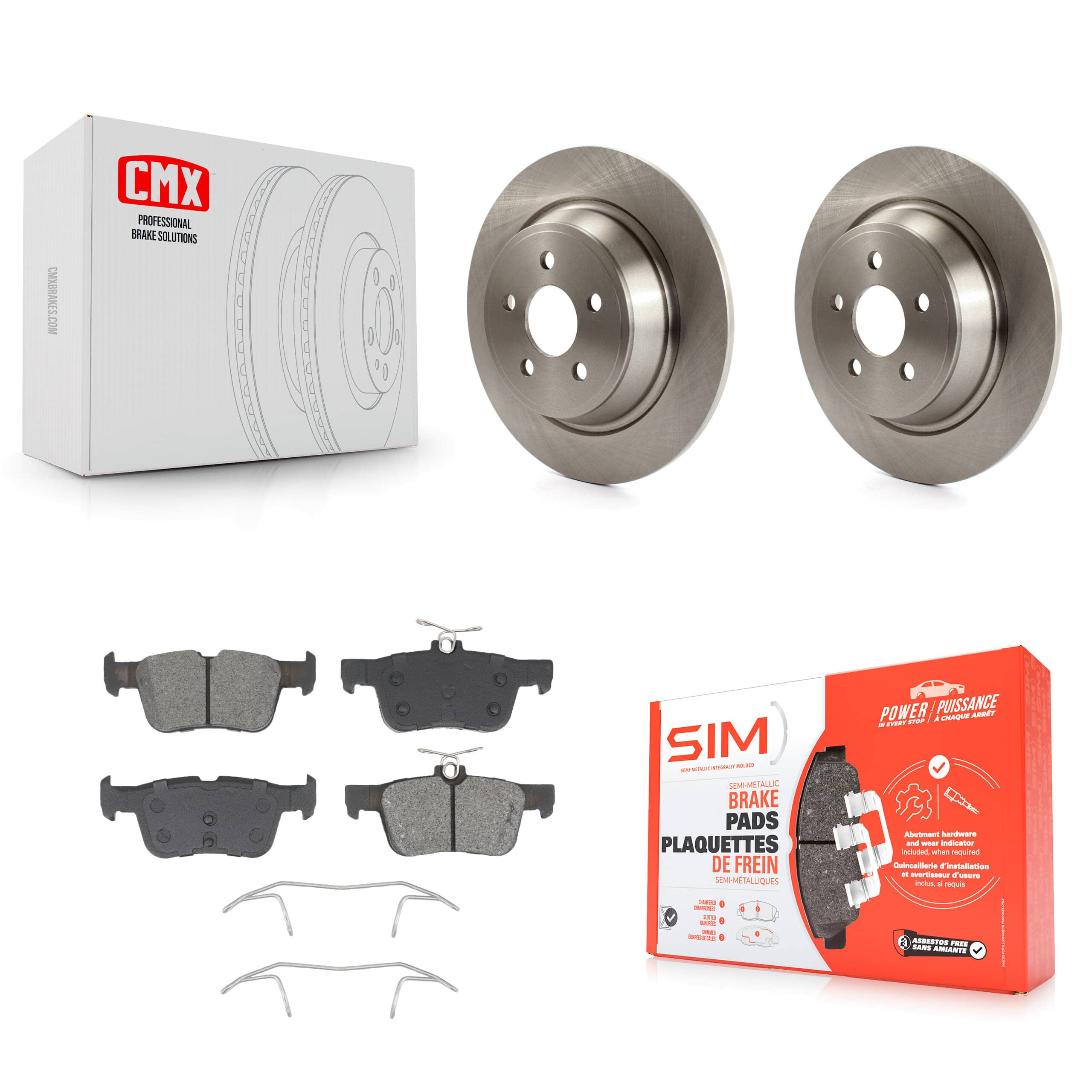 Transit Auto - K8S-105114 - Rear Disc Brake Kits