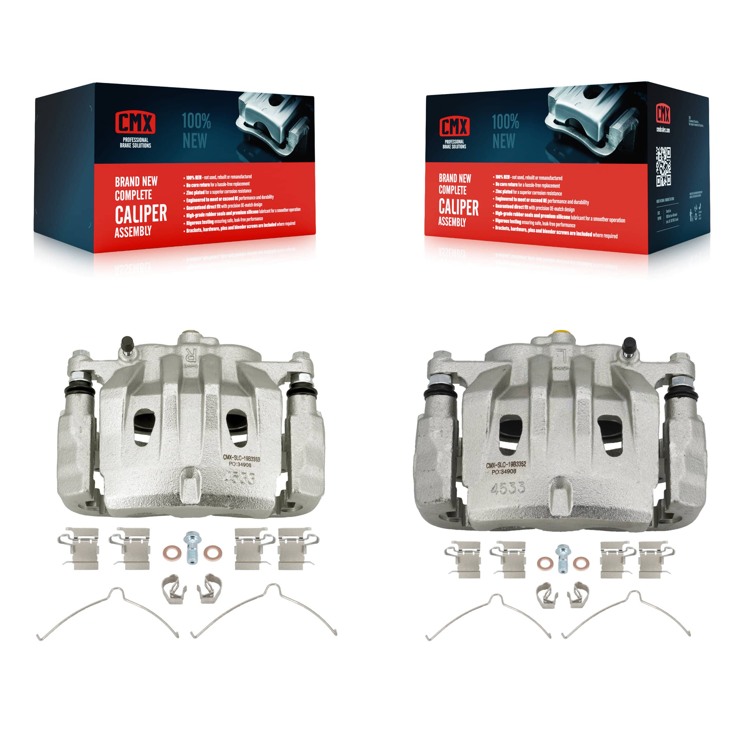 CMX - KBC-100190 - Front Disc Brake Caliper Kits