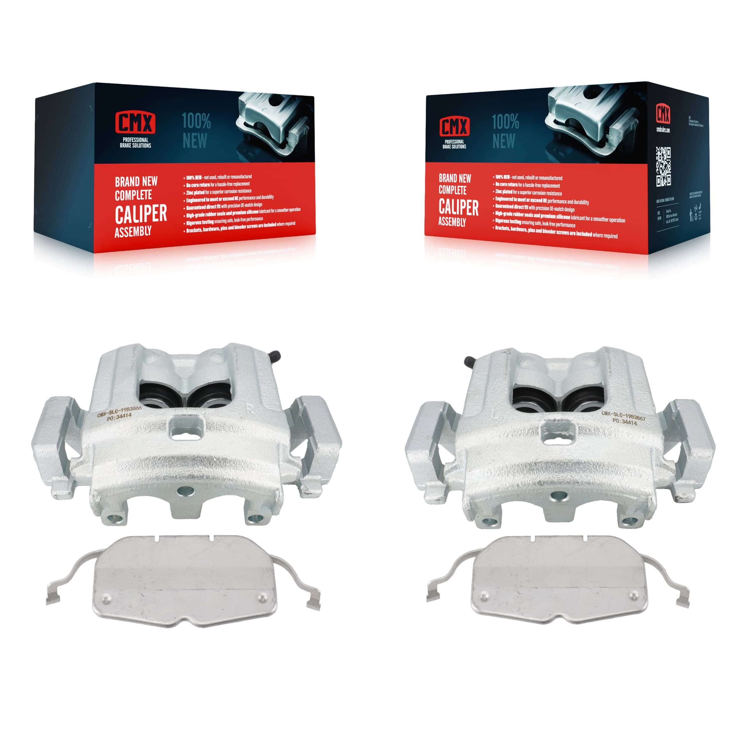 CMX - KBC-100205 - Front Disc Brake Caliper Kits