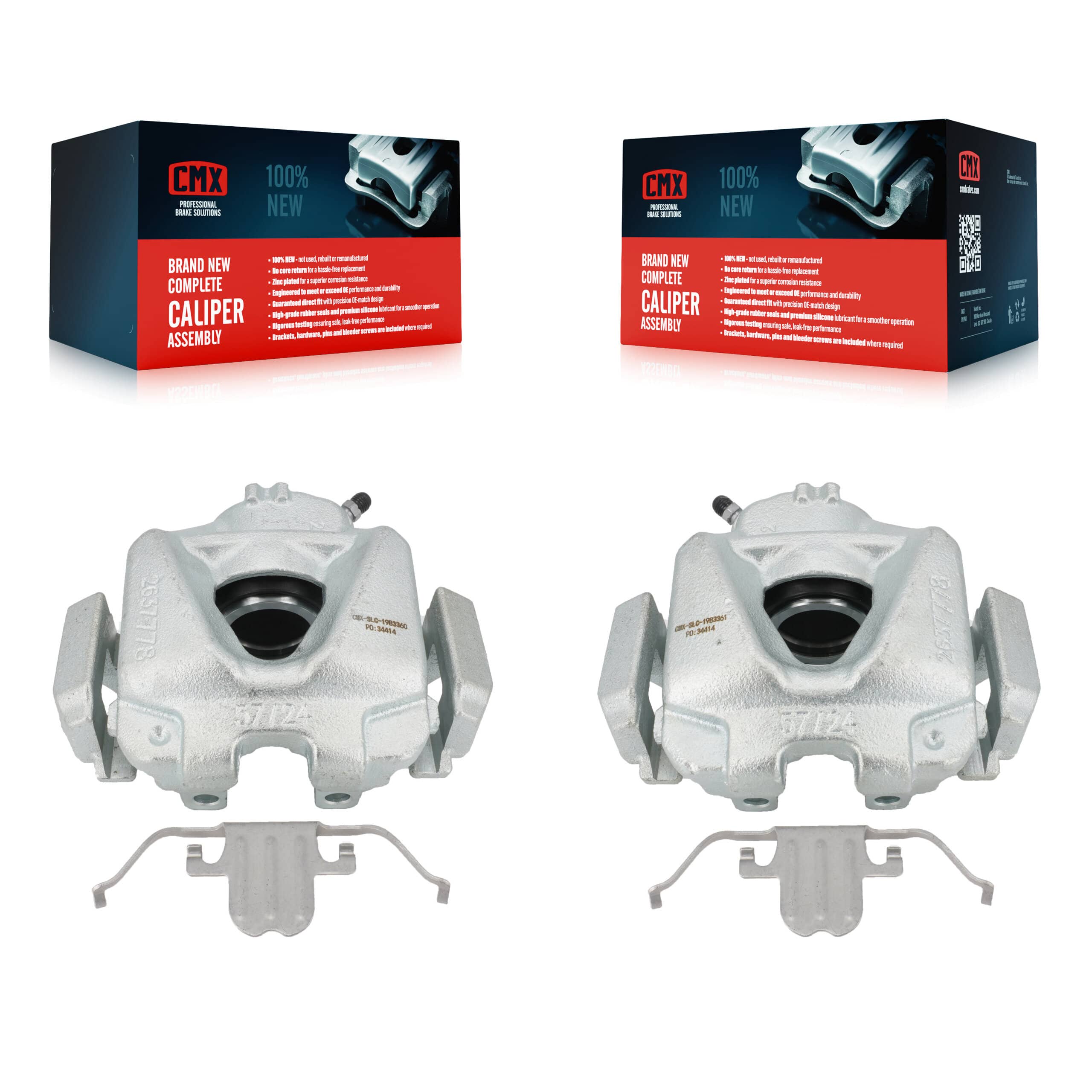 CMX - KBC-100218 - Front Disc Brake Caliper Kits