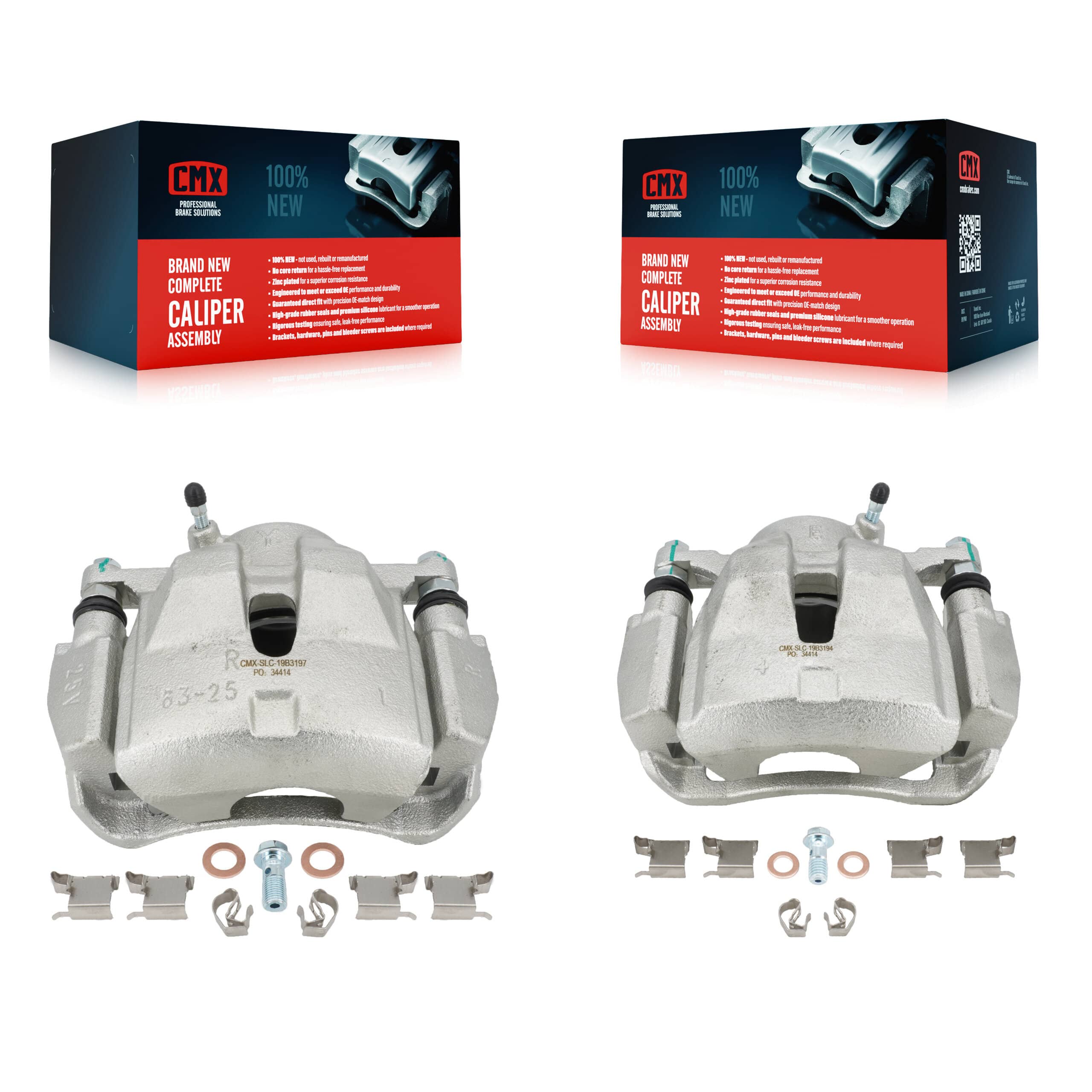 CMX - KBC-100237 - Front Disc Brake Caliper Kits