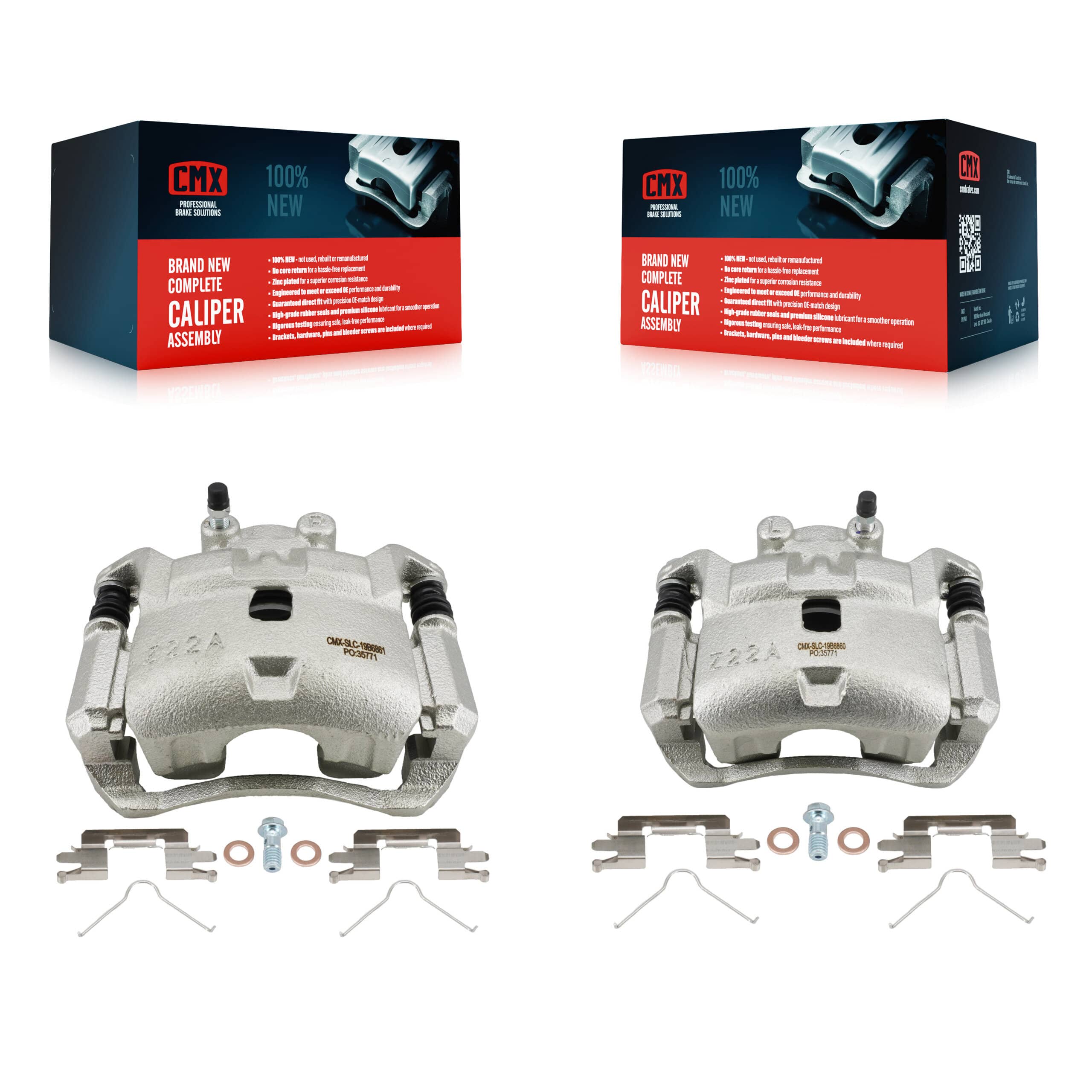 CMX - KBC-100617 - Front Disc Brake Caliper Kits