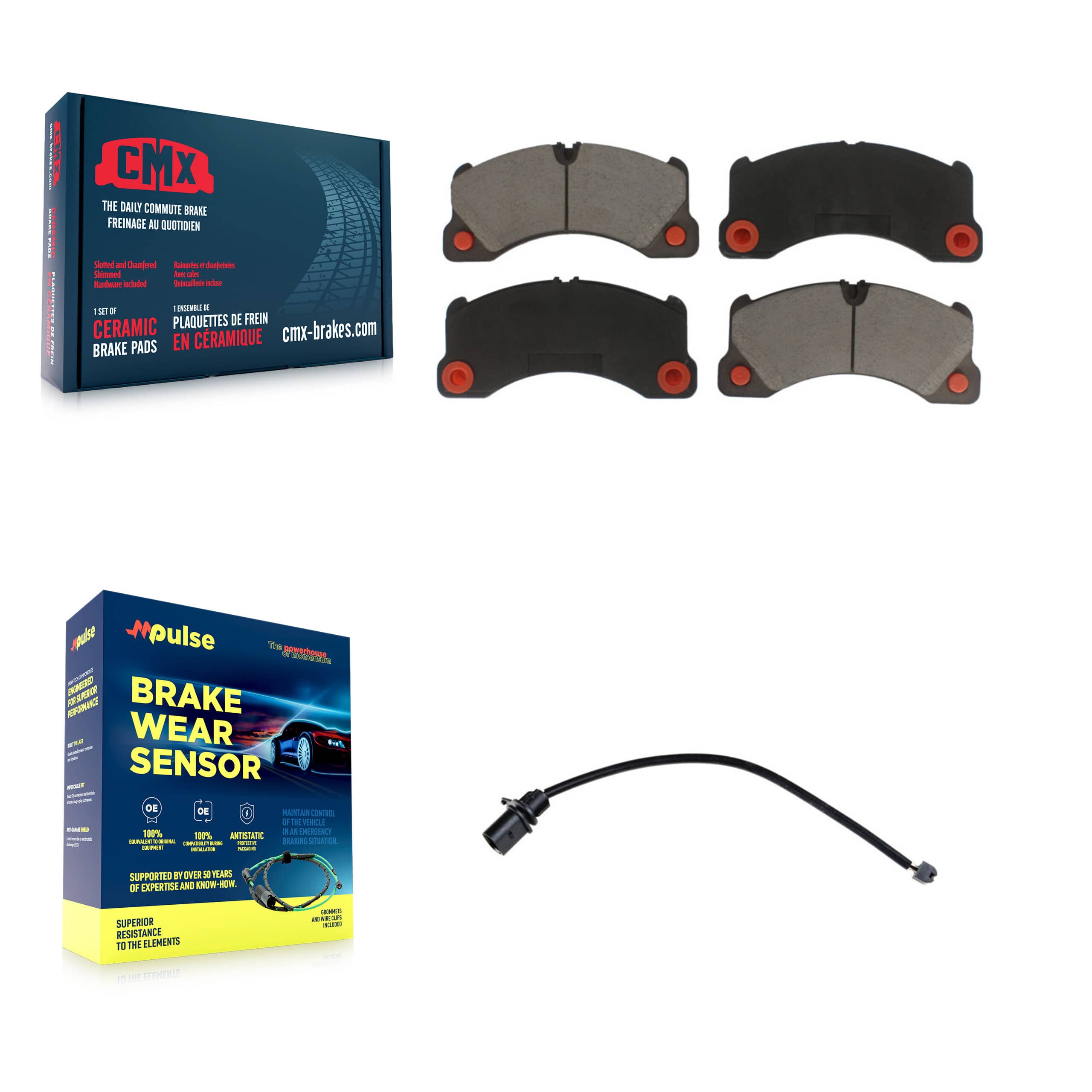 CMX - KCW-100478 - Front Disc Brake Pad Kits