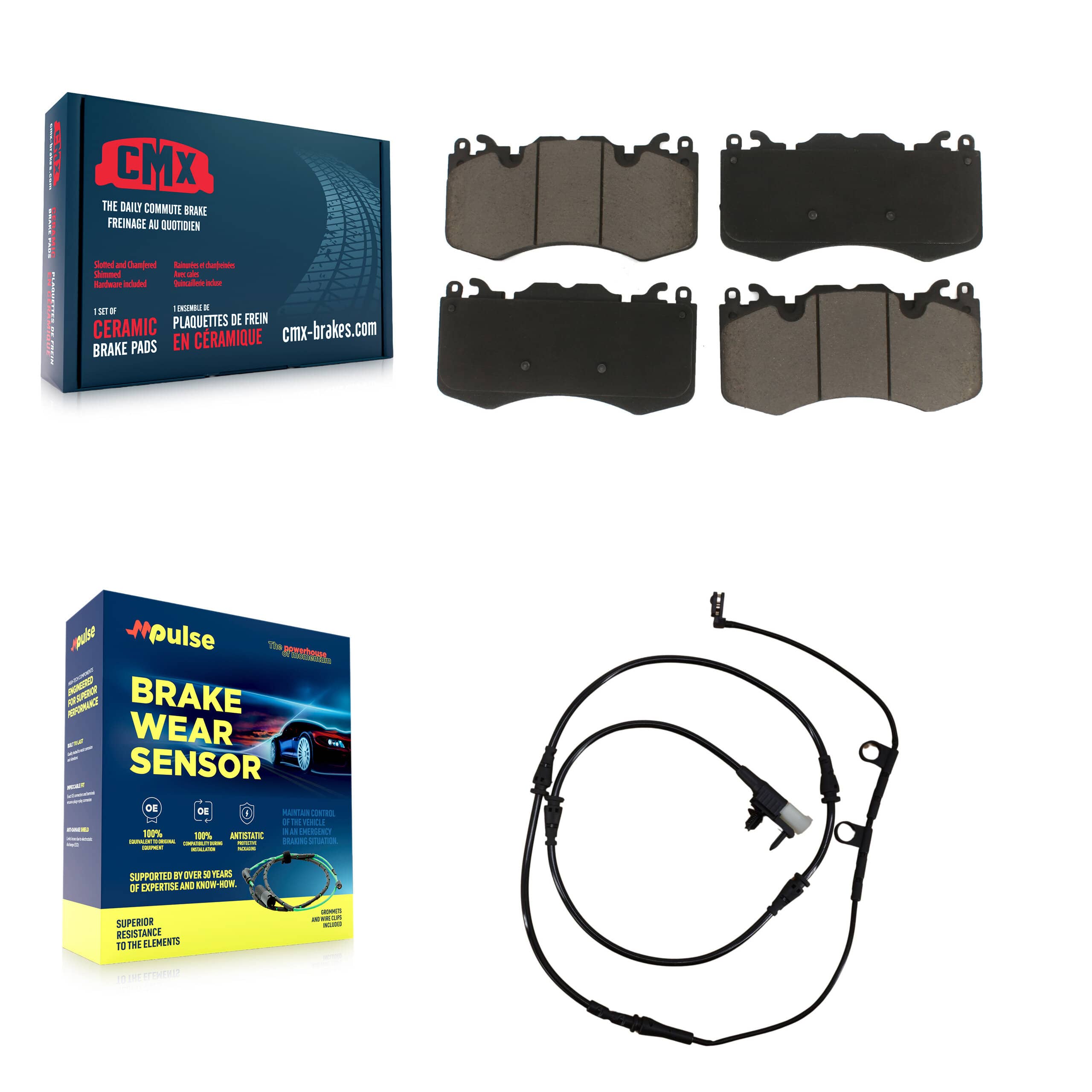 CMX - KCW-100496 - Front Disc Brake Pad Kits