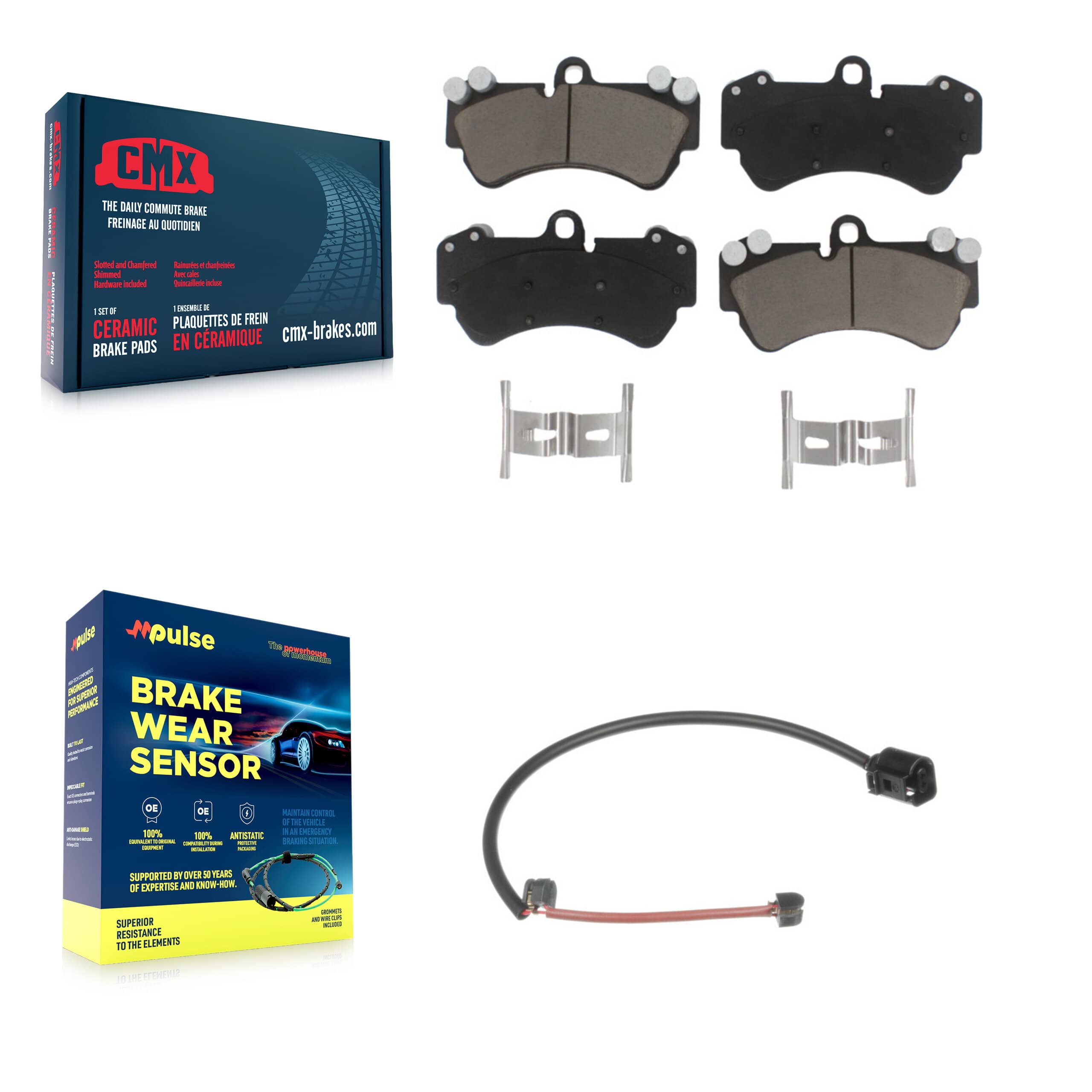 CMX - KCW-100522 - Front Disc Brake Pad Kits
