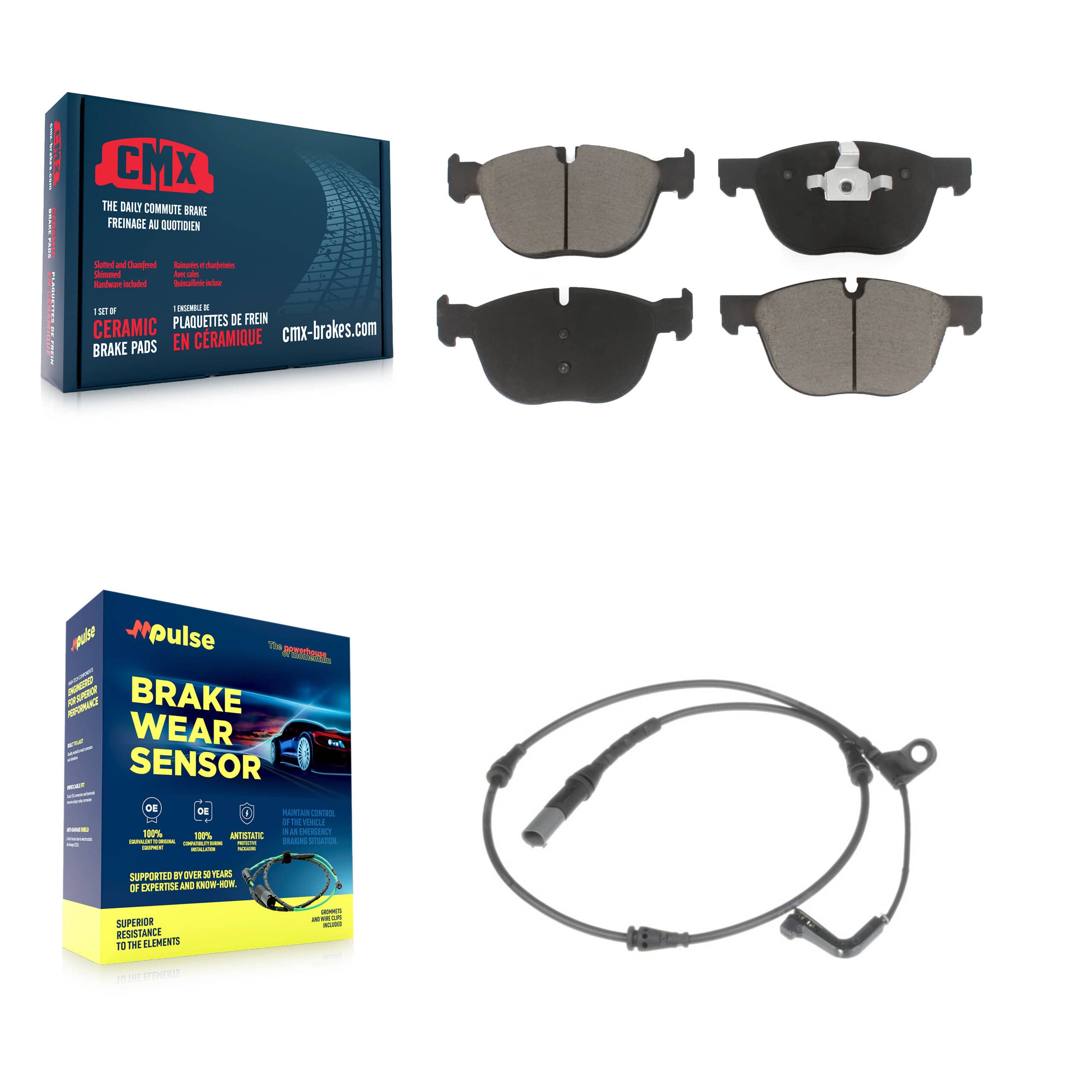CMX - KCW-100587 - Front Disc Brake Pad Kits