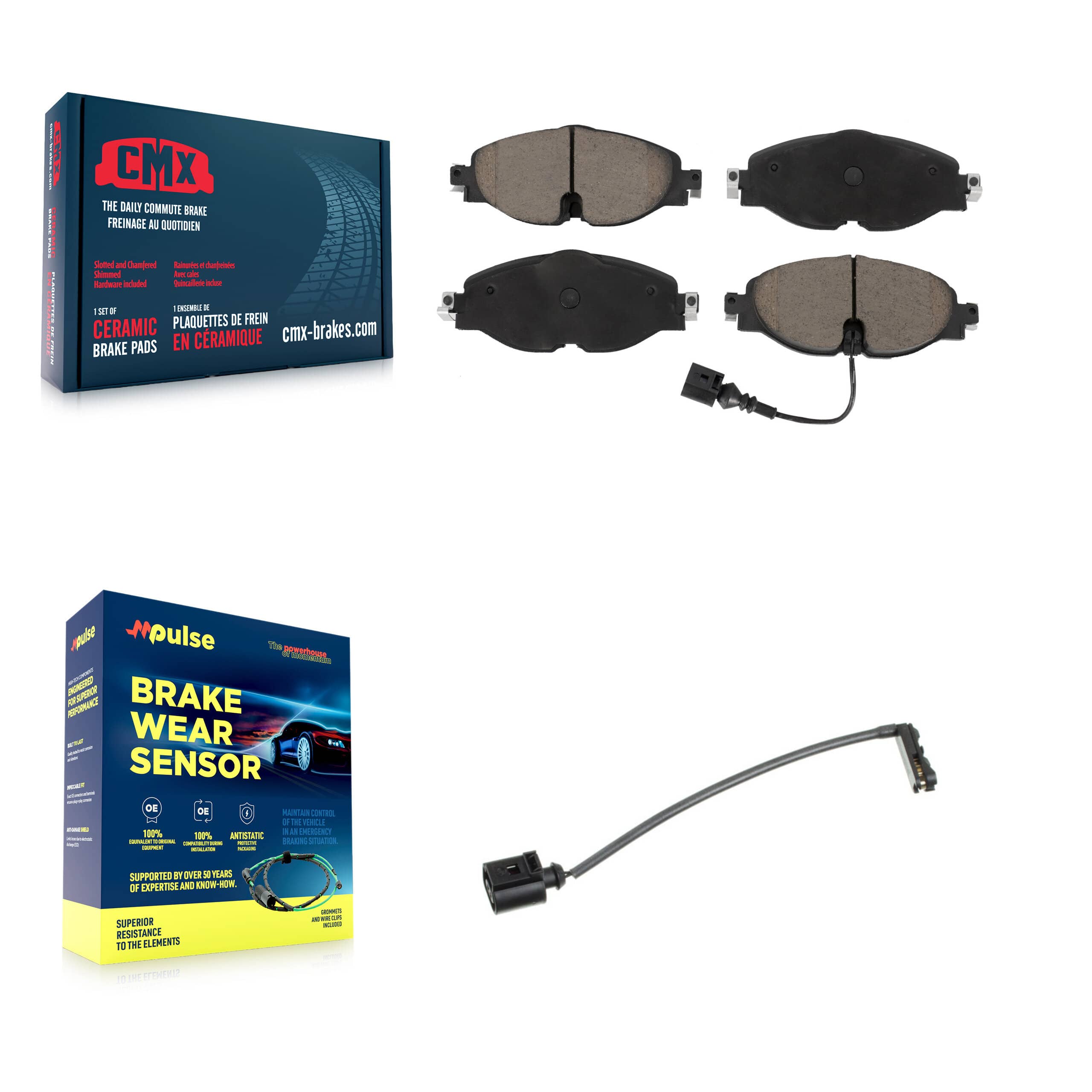 CMX - KCW-100600 - Front Disc Brake Pad Kits