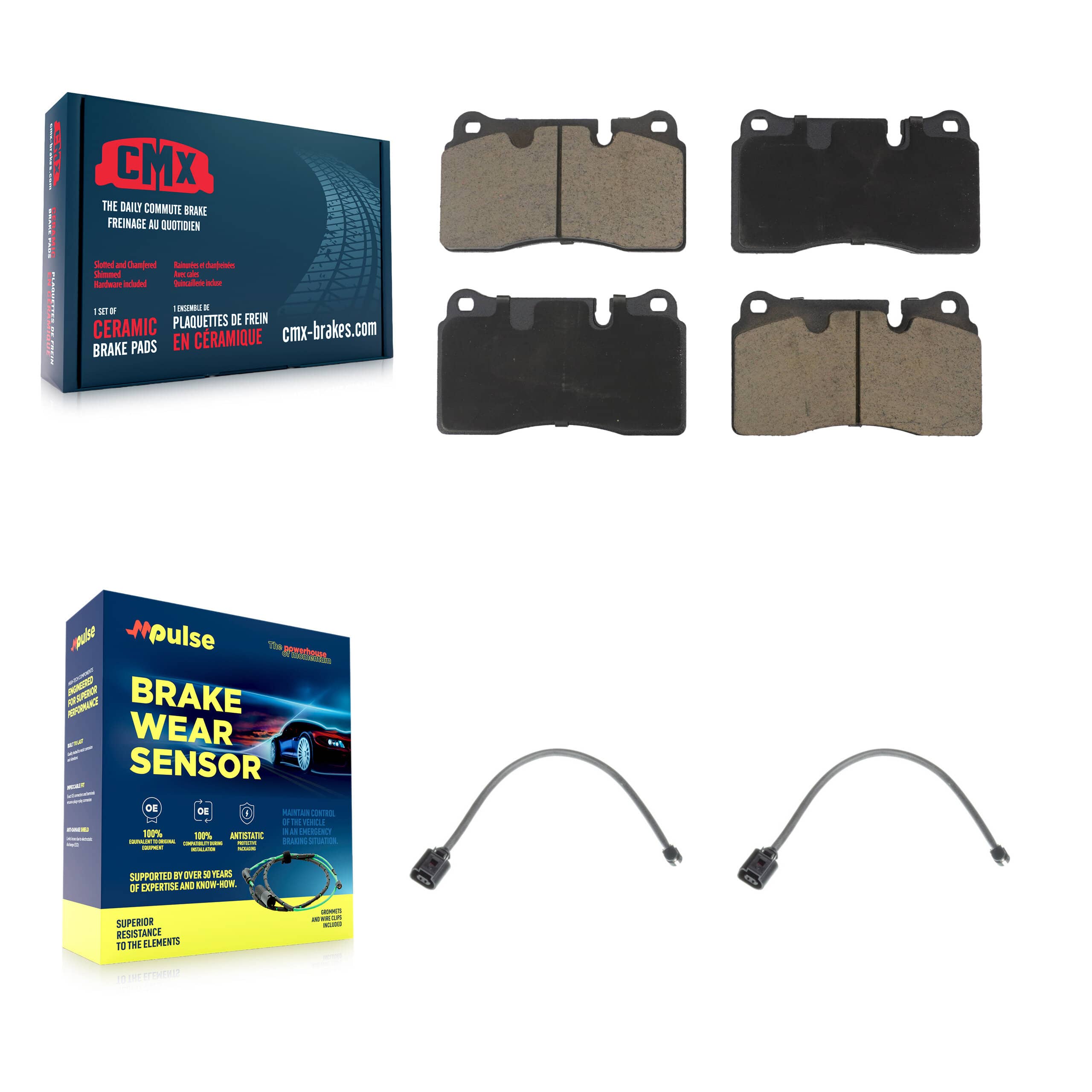CMX - KCW-100631 - Front Disc Brake Pad Kits