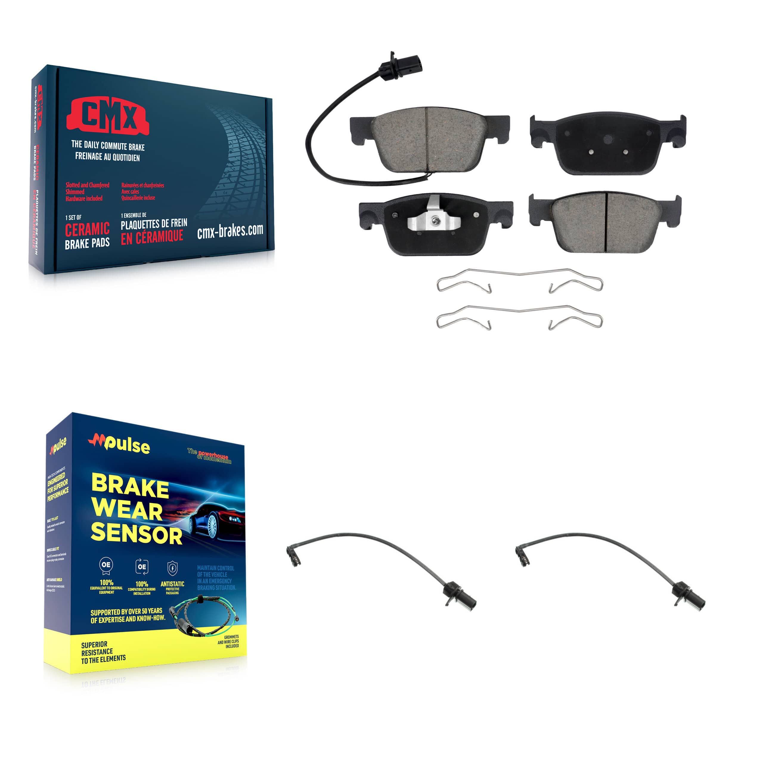 CMX - KCW-100696 - Front Disc Brake Pad Kits