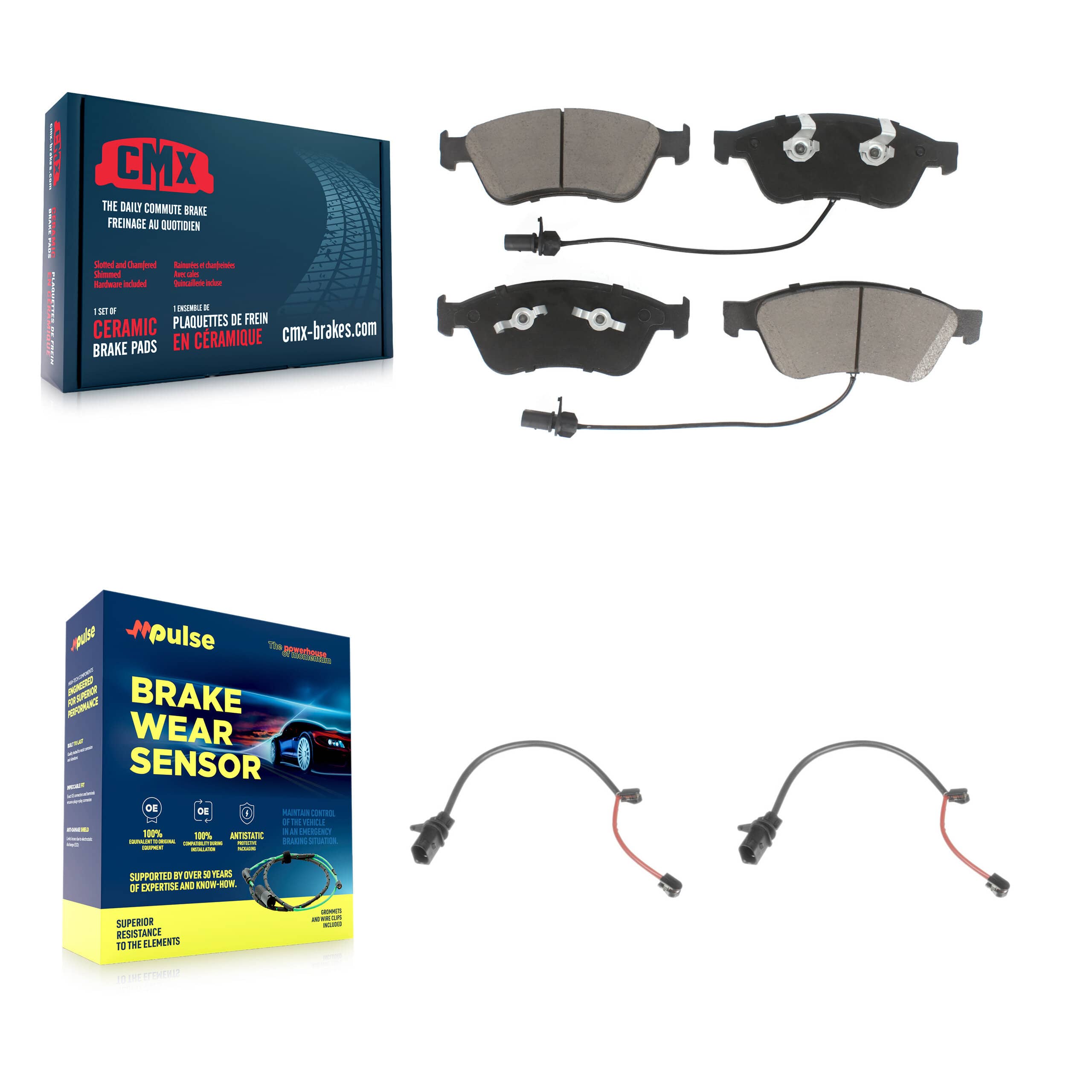 CMX - KCW-100702 - Front Disc Brake Pad Kits