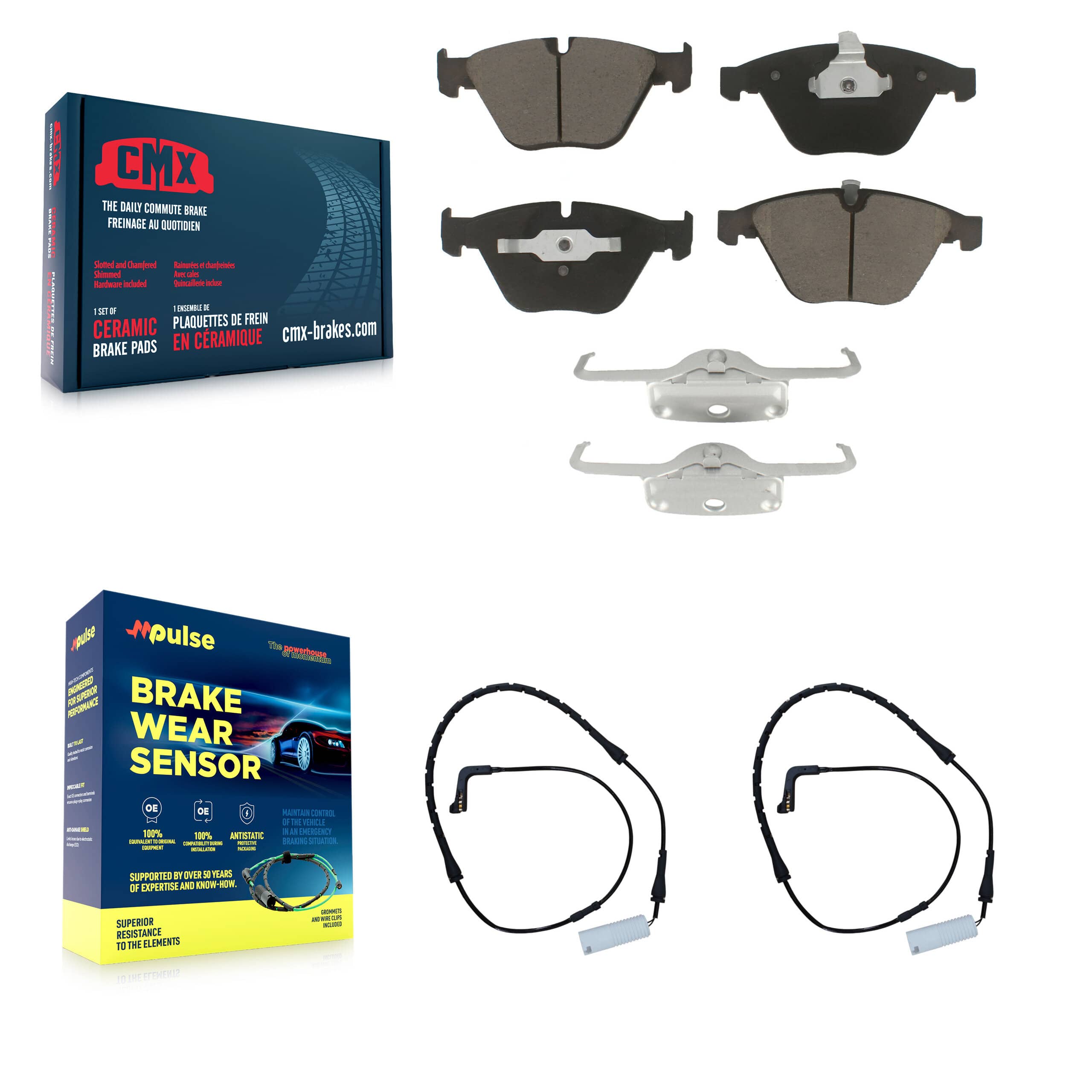 CMX - KCW-100725 - Front Disc Brake Pad Kits