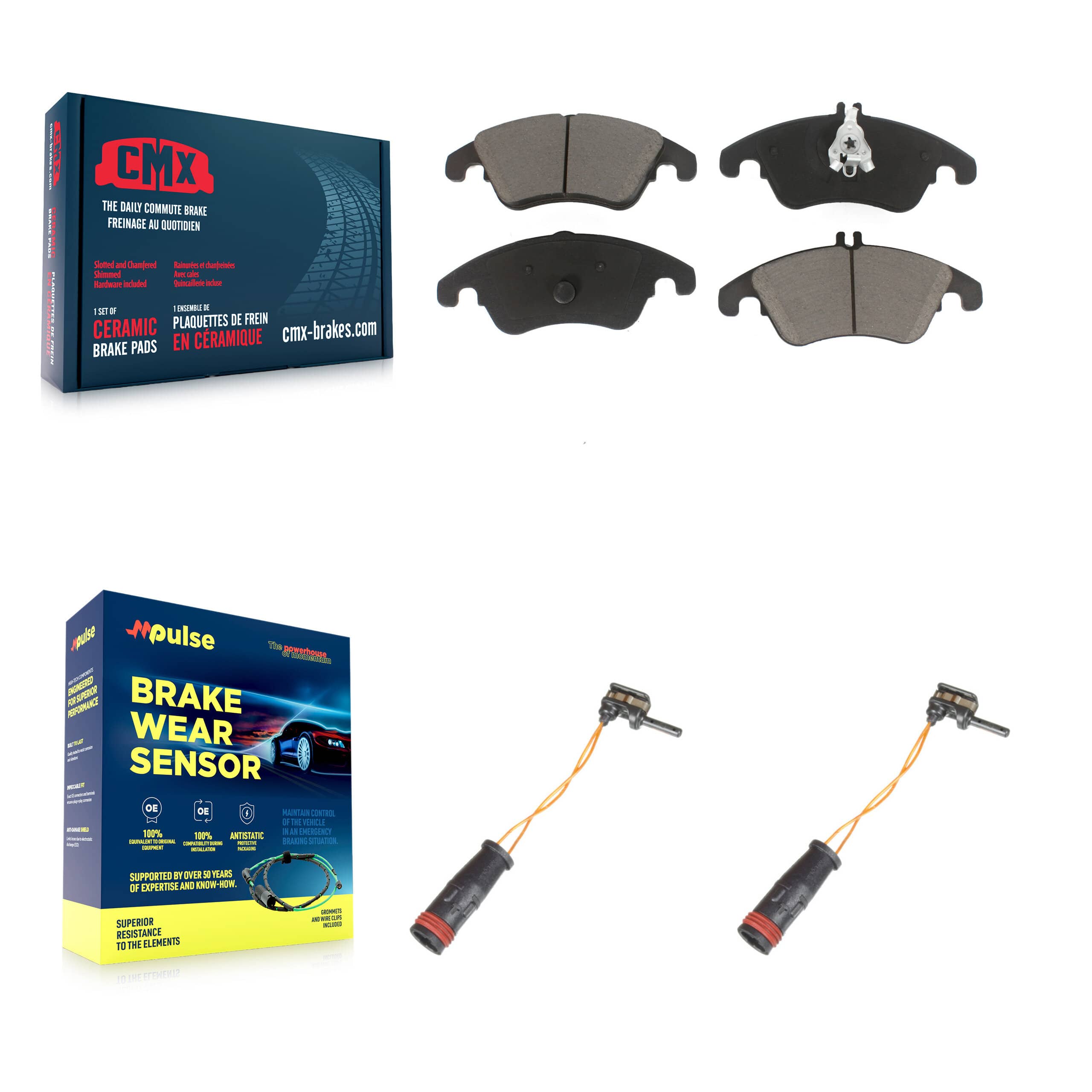 CMX - KCW-100731 - Front Disc Brake Pad Kits
