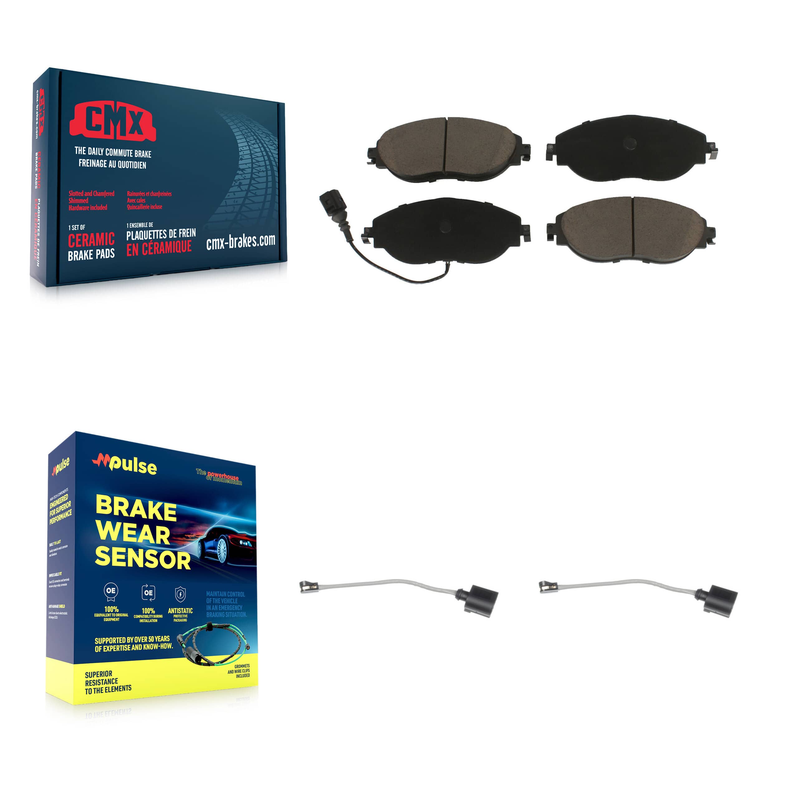 CMX - KCW-100755 - Front Disc Brake Pad Kits