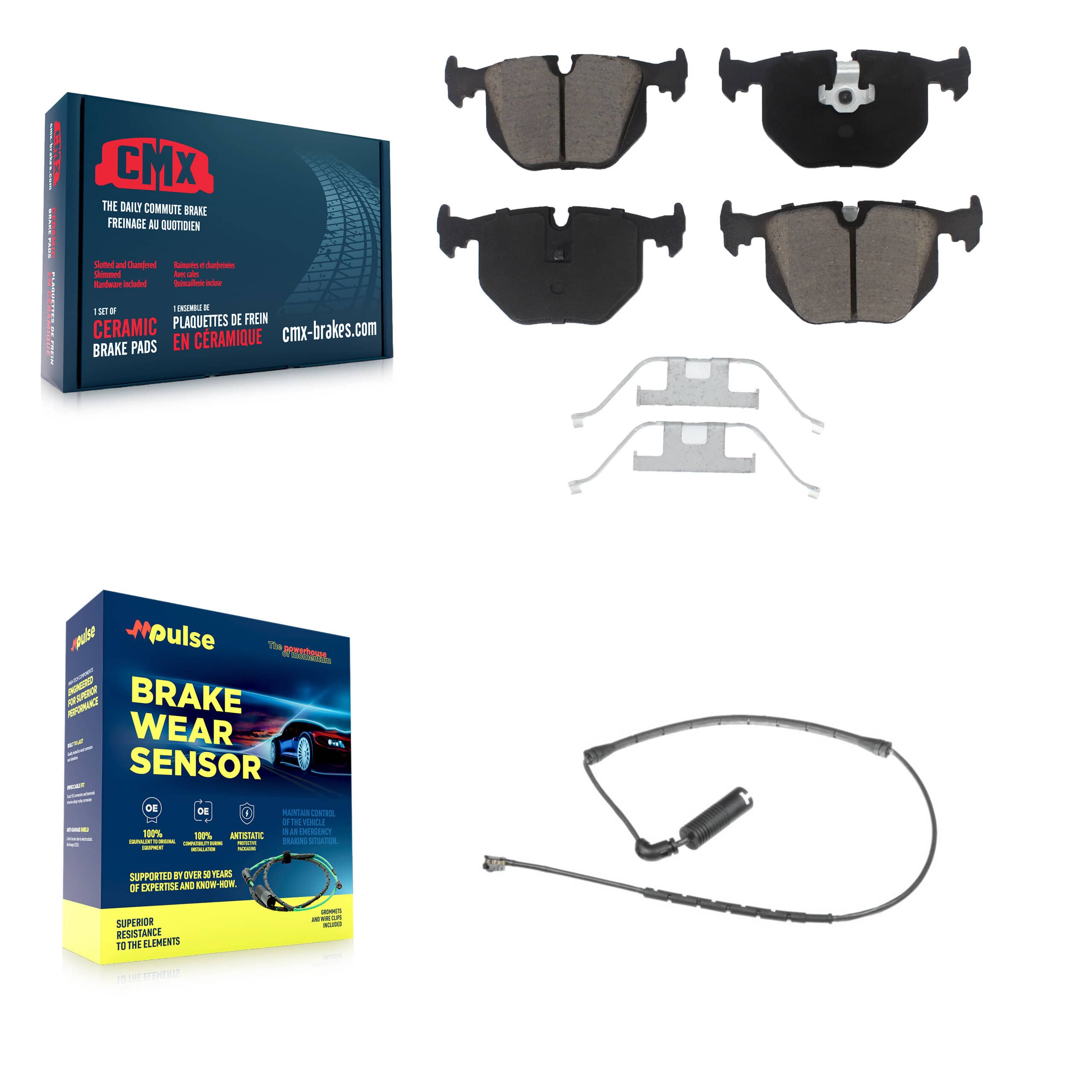 CMX - KCW-100769 - Rear Disc Brake Pad Kits