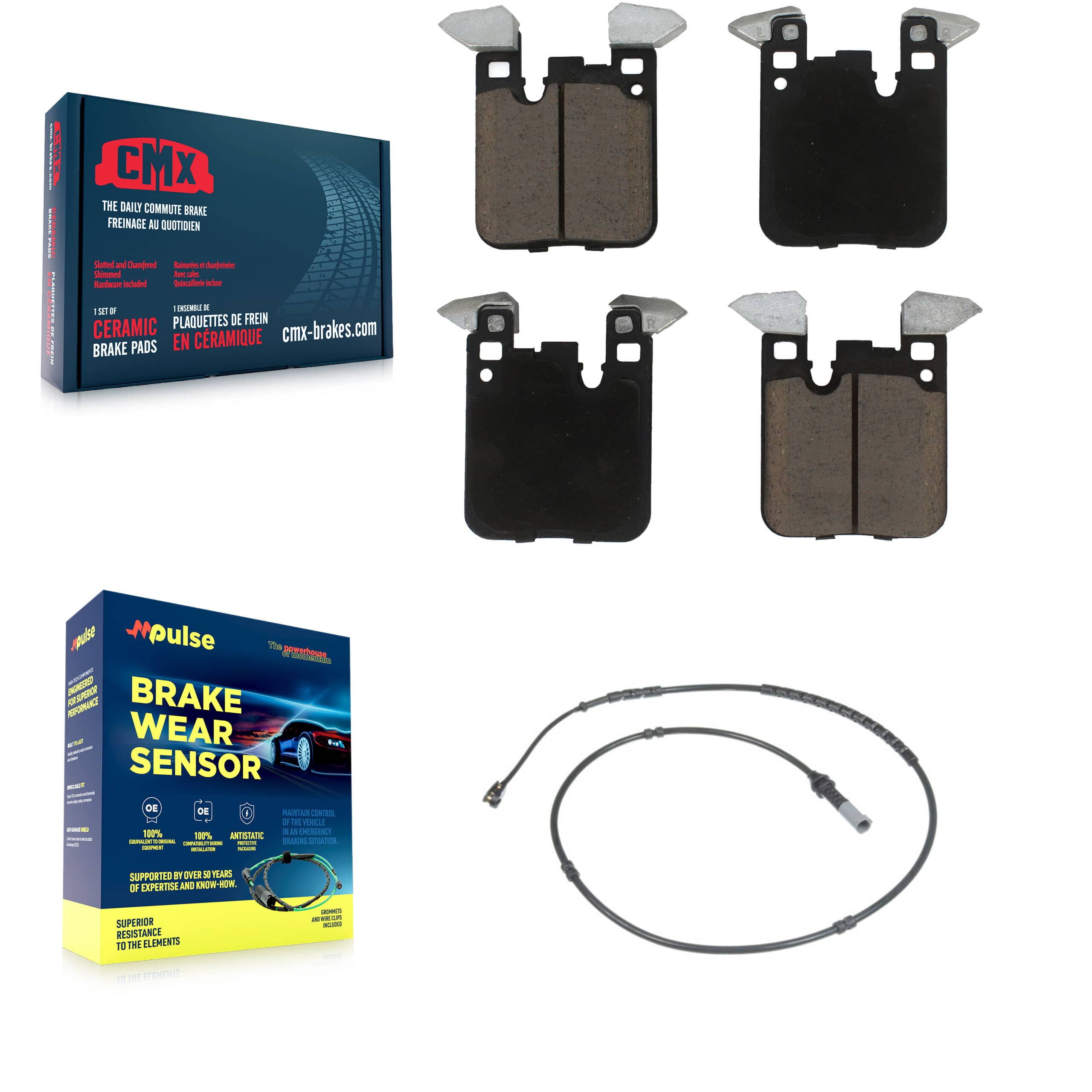 CMX - KCW-100795 - Rear Disc Brake Pad Kits