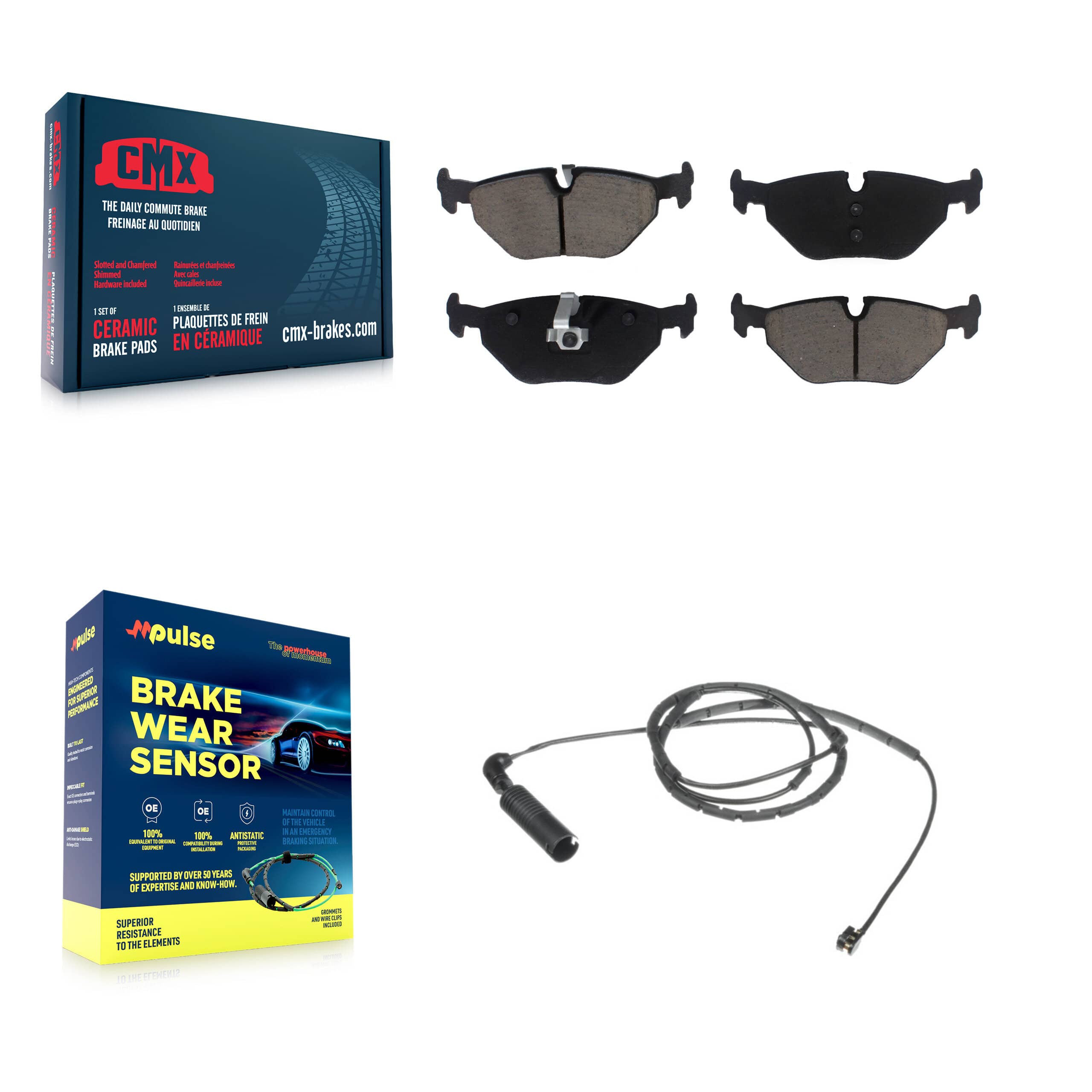 CMX - KCW-100805 - Rear Disc Brake Pad Kits