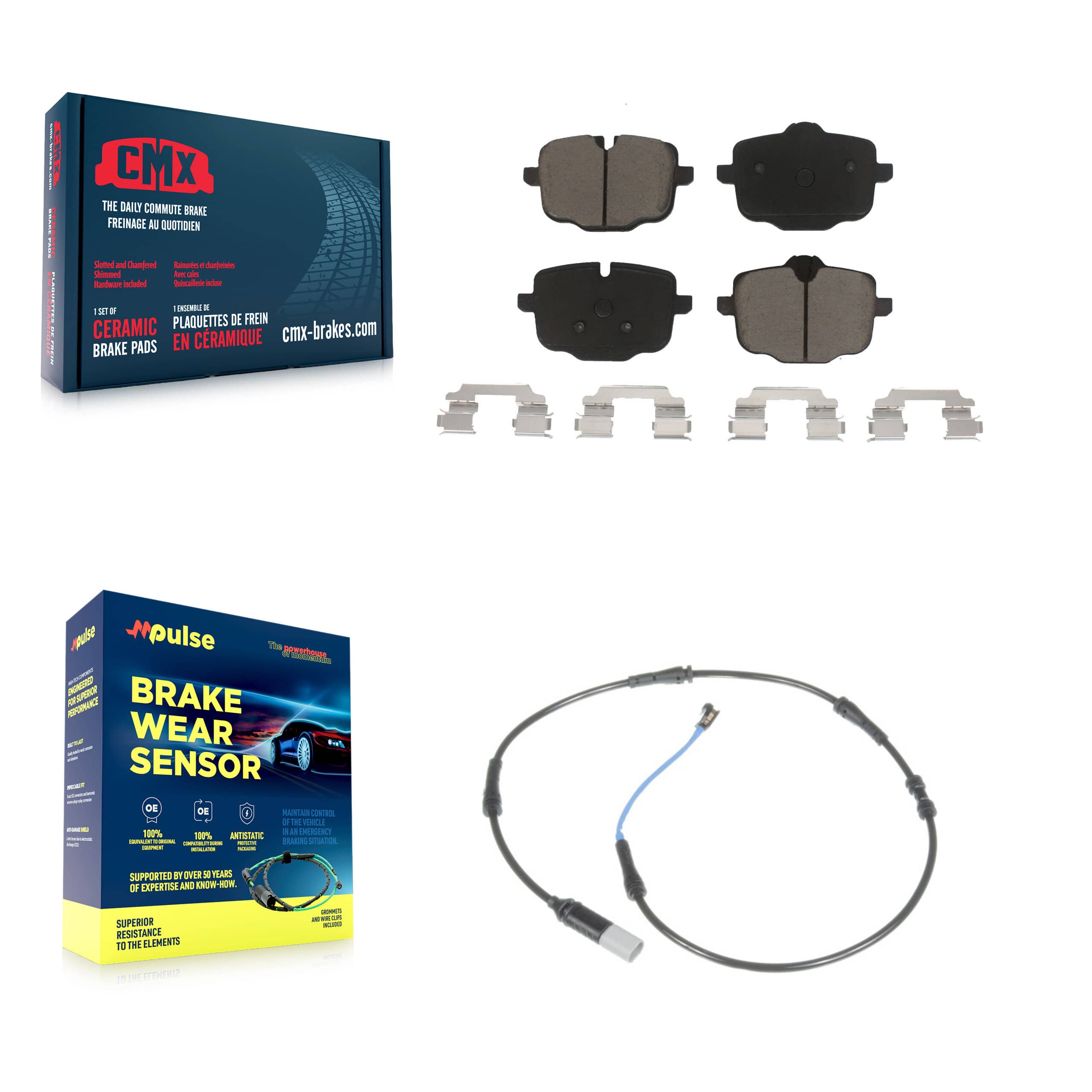 CMX - KCW-100828 - Rear Disc Brake Pad Kits