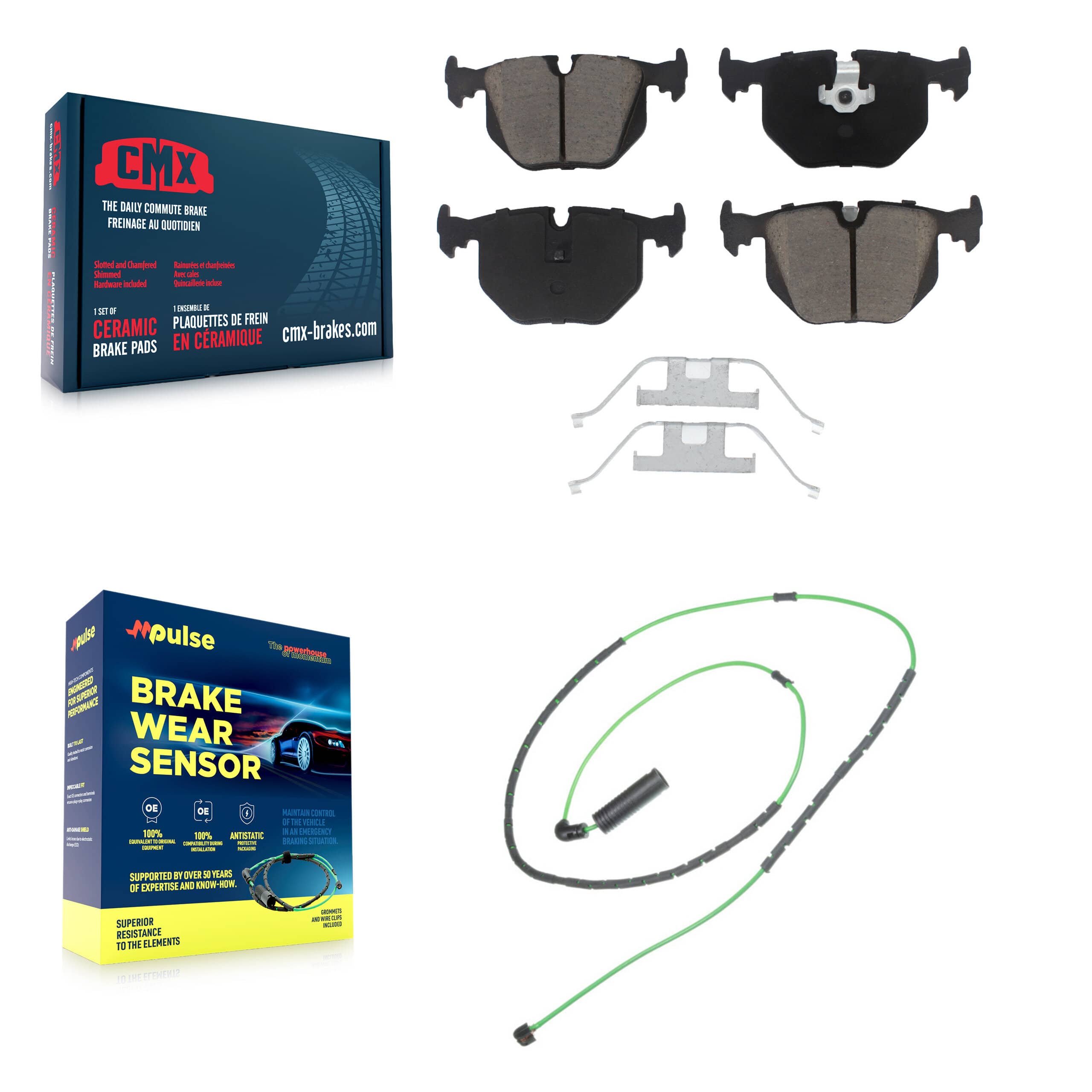 CMX - KCW-100833 - Rear Disc Brake Pad Kits