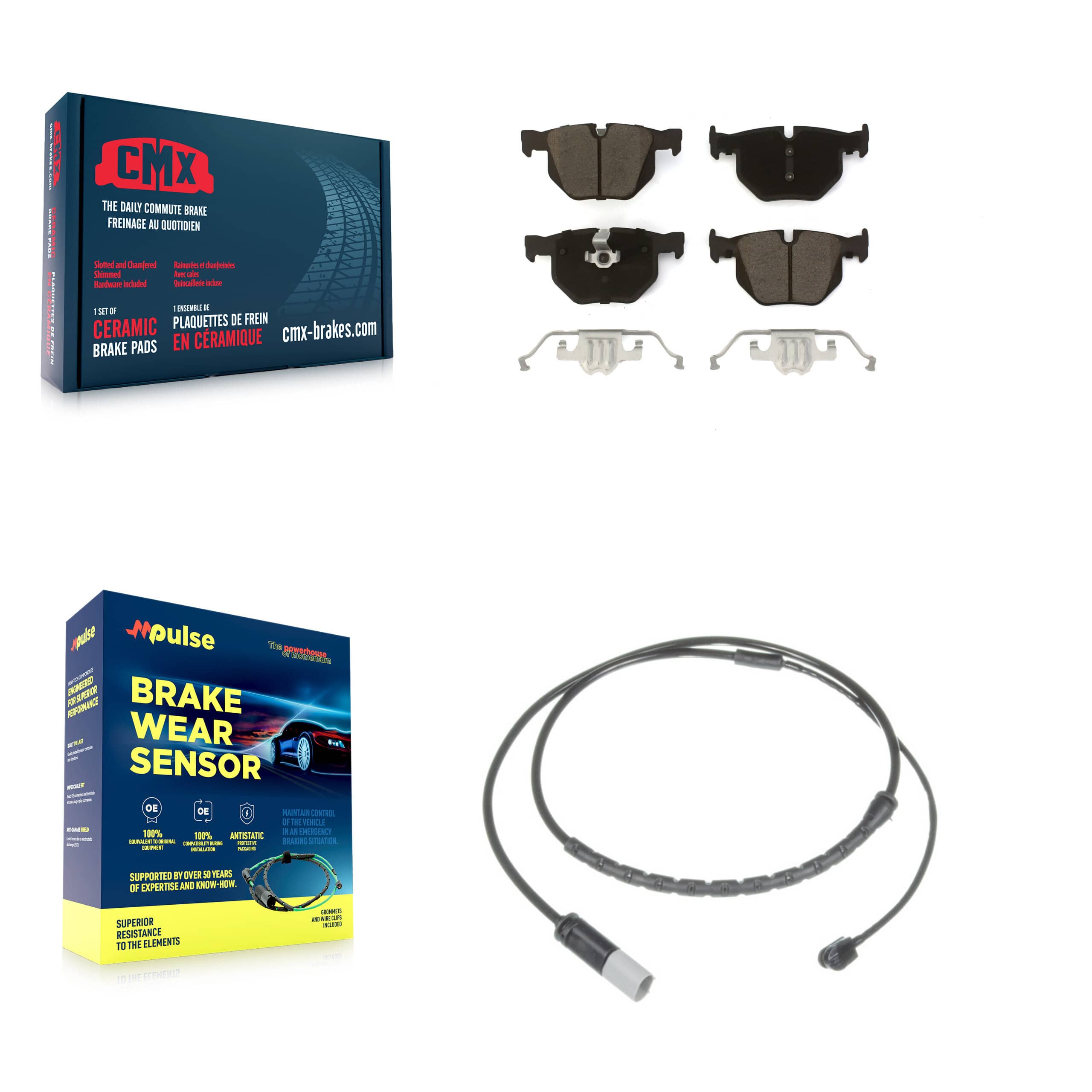 CMX - KCW-100841 - Rear Disc Brake Pad Kits