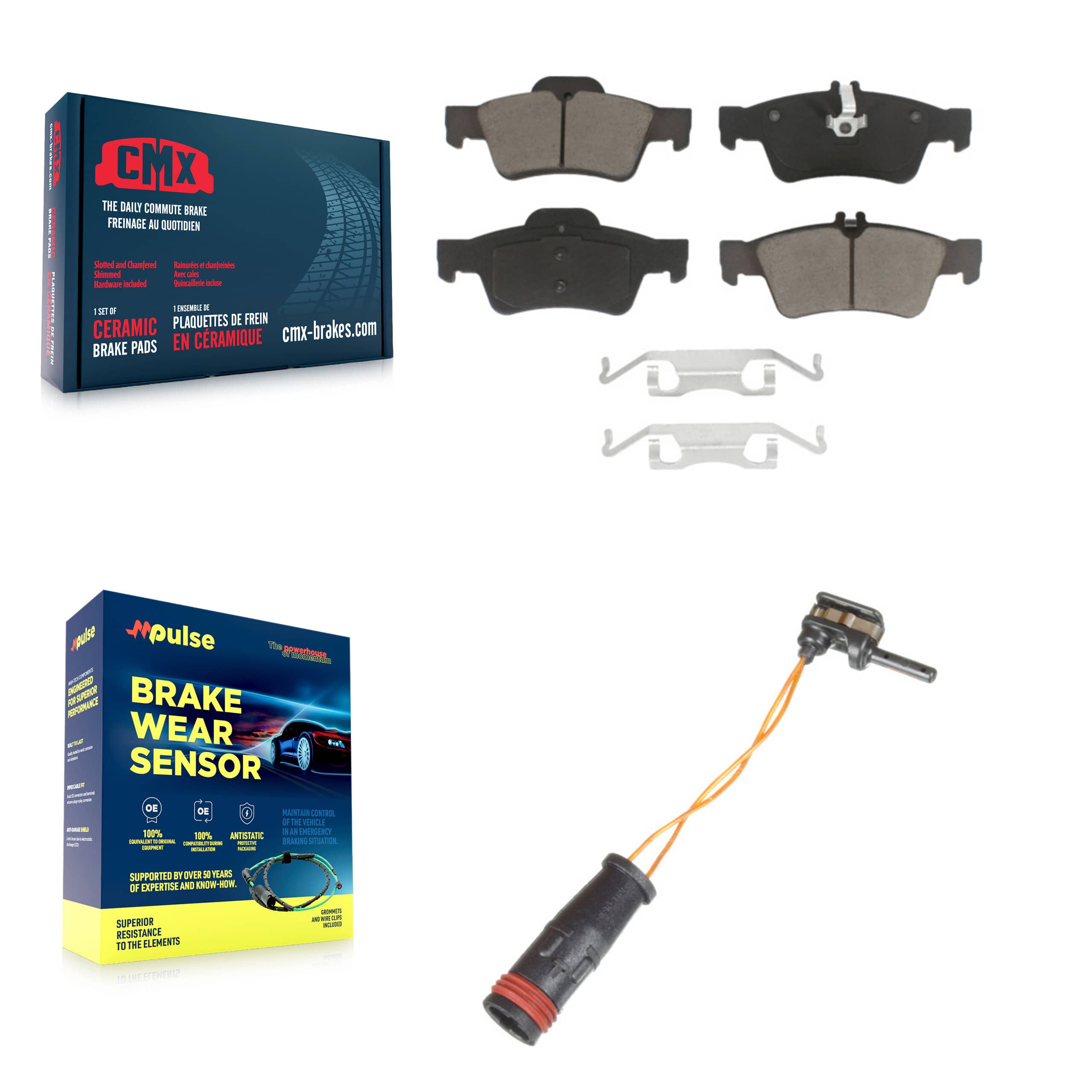 CMX - KCW-100845 - Rear Disc Brake Pad Kits