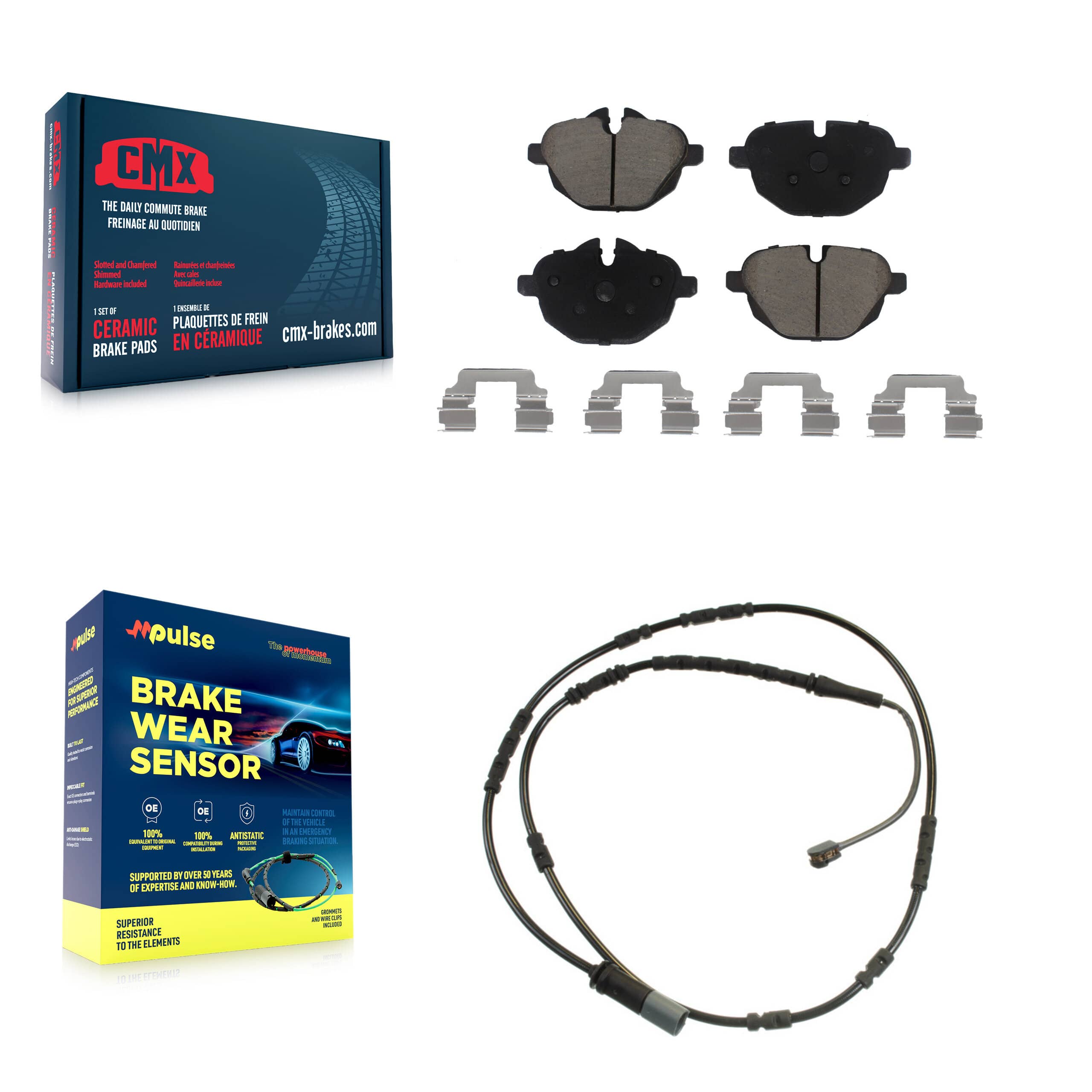 CMX - KCW-100853 - Rear Disc Brake Pad Kits