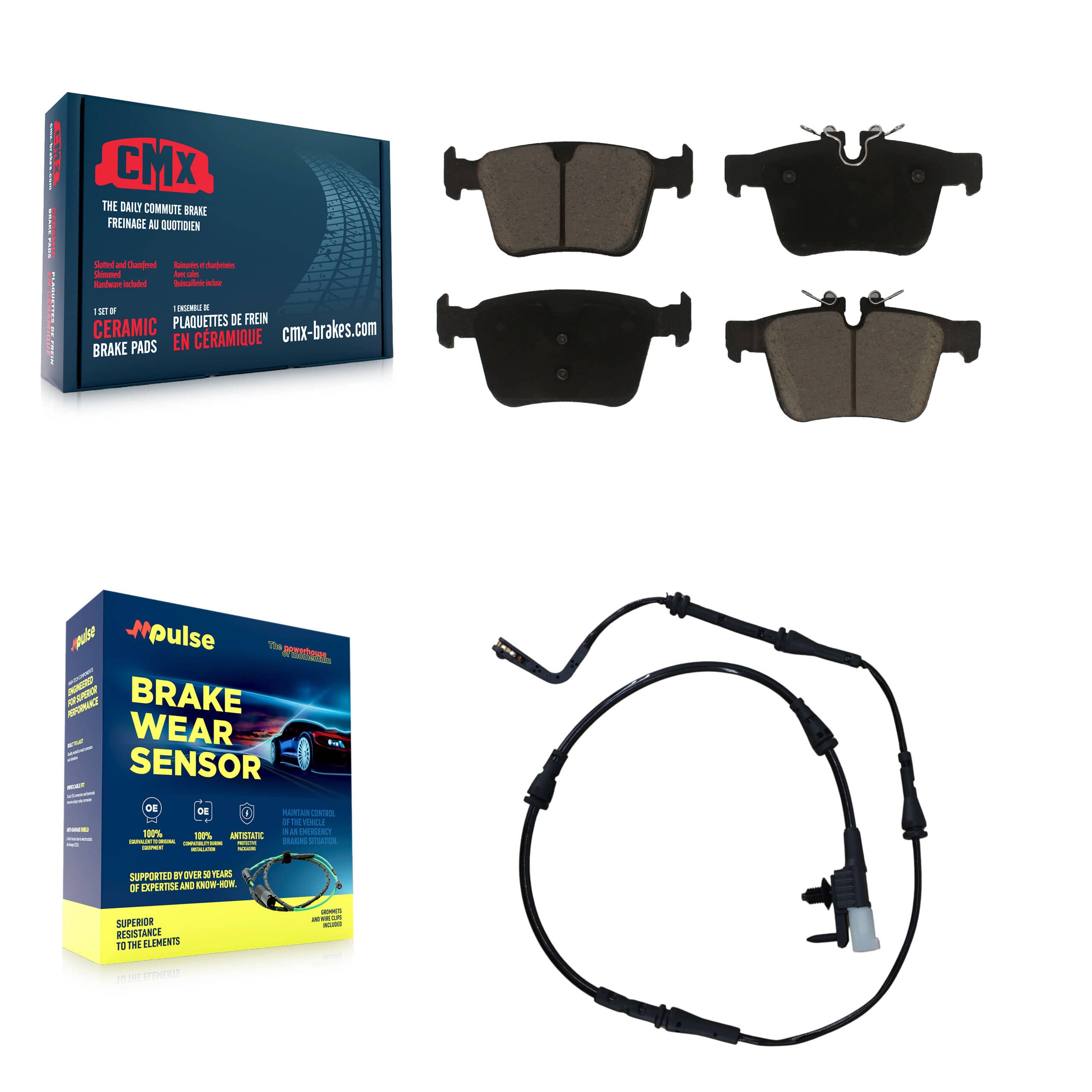CMX - KCW-100863 - Rear Disc Brake Pad Kits