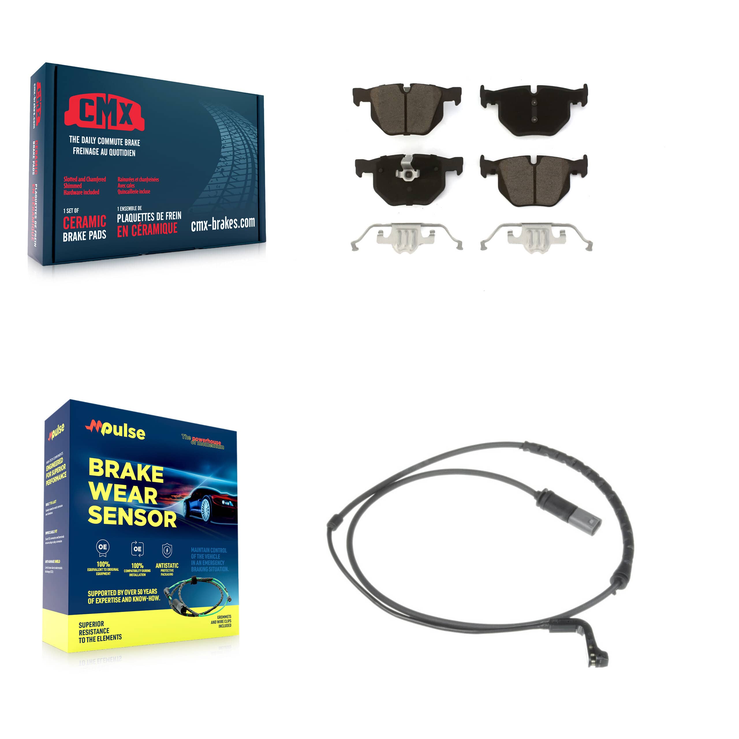 CMX - KCW-100871 - Rear Disc Brake Pad Kits