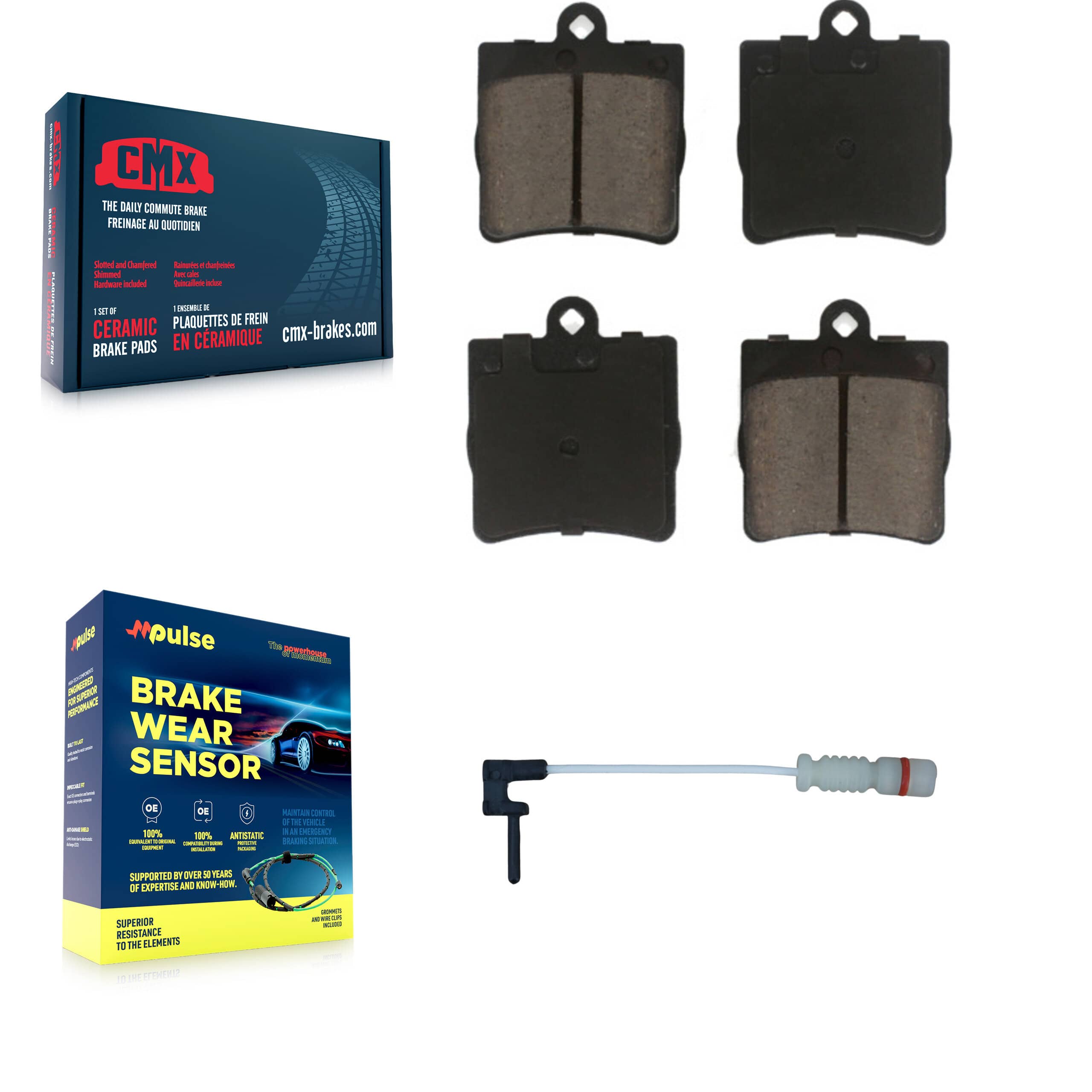 CMX - KCW-100881 - Rear Disc Brake Pad Kits
