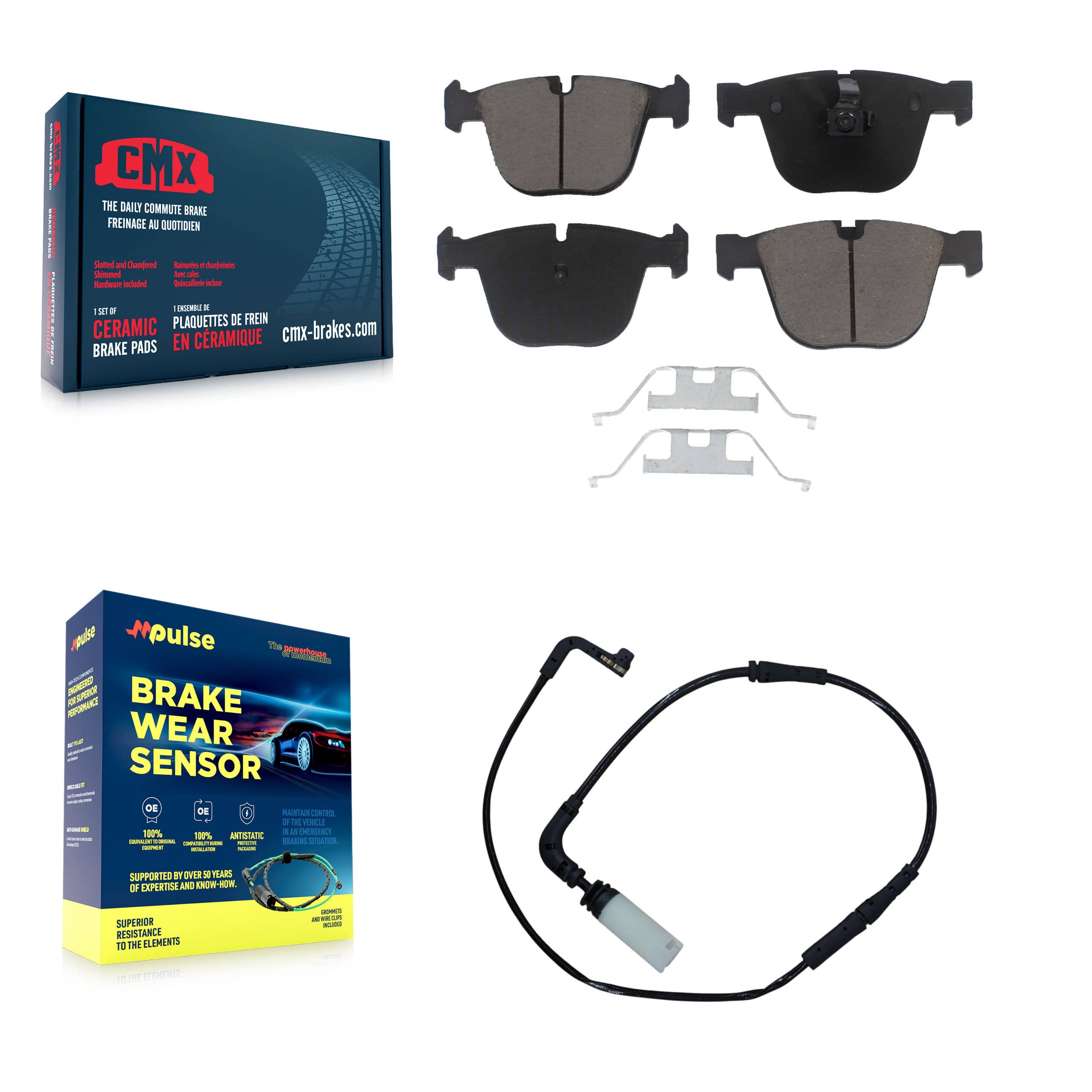CMX - KCW-100885 - Rear Disc Brake Pad Kits