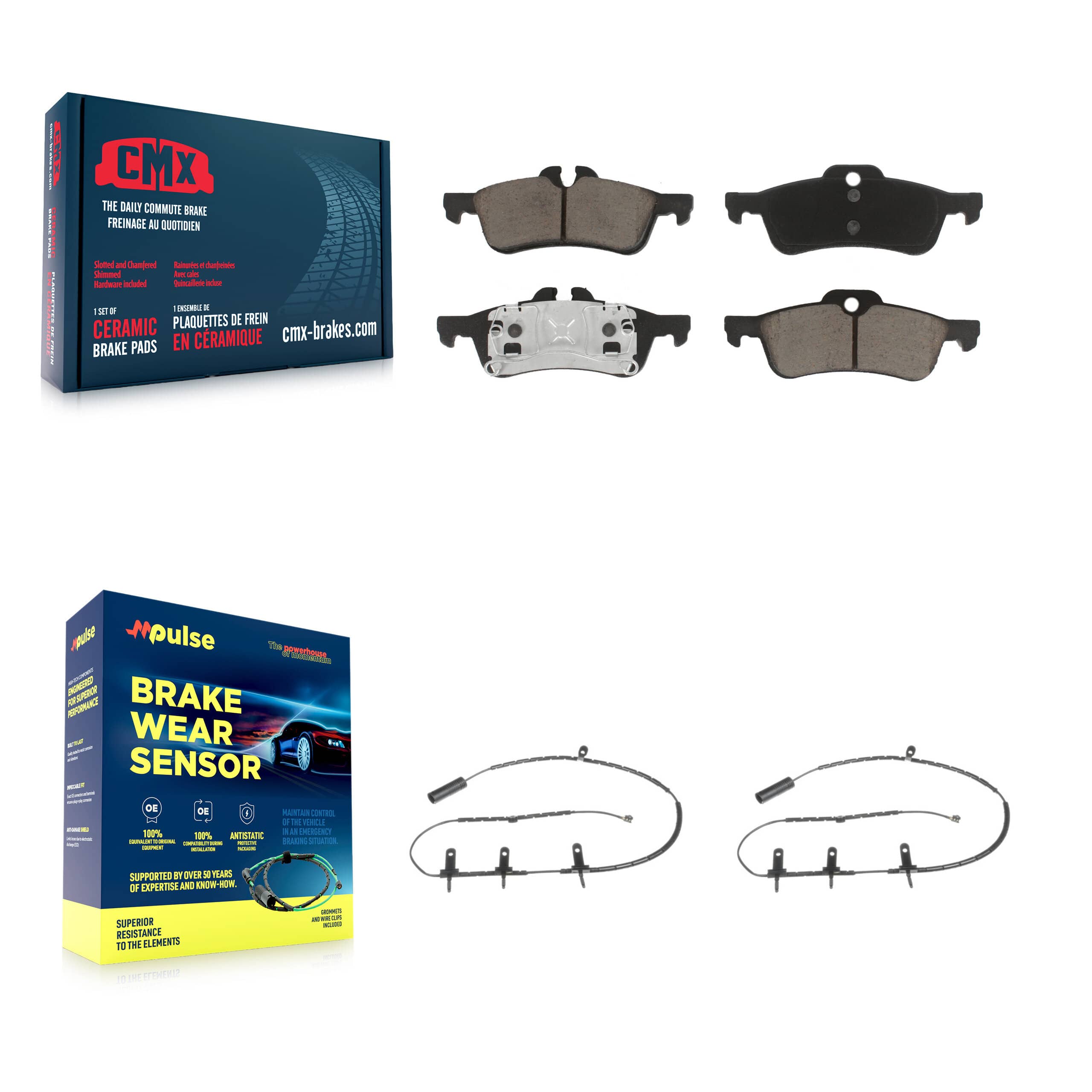 CMX - KCW-100894 - Rear Disc Brake Pad Kits