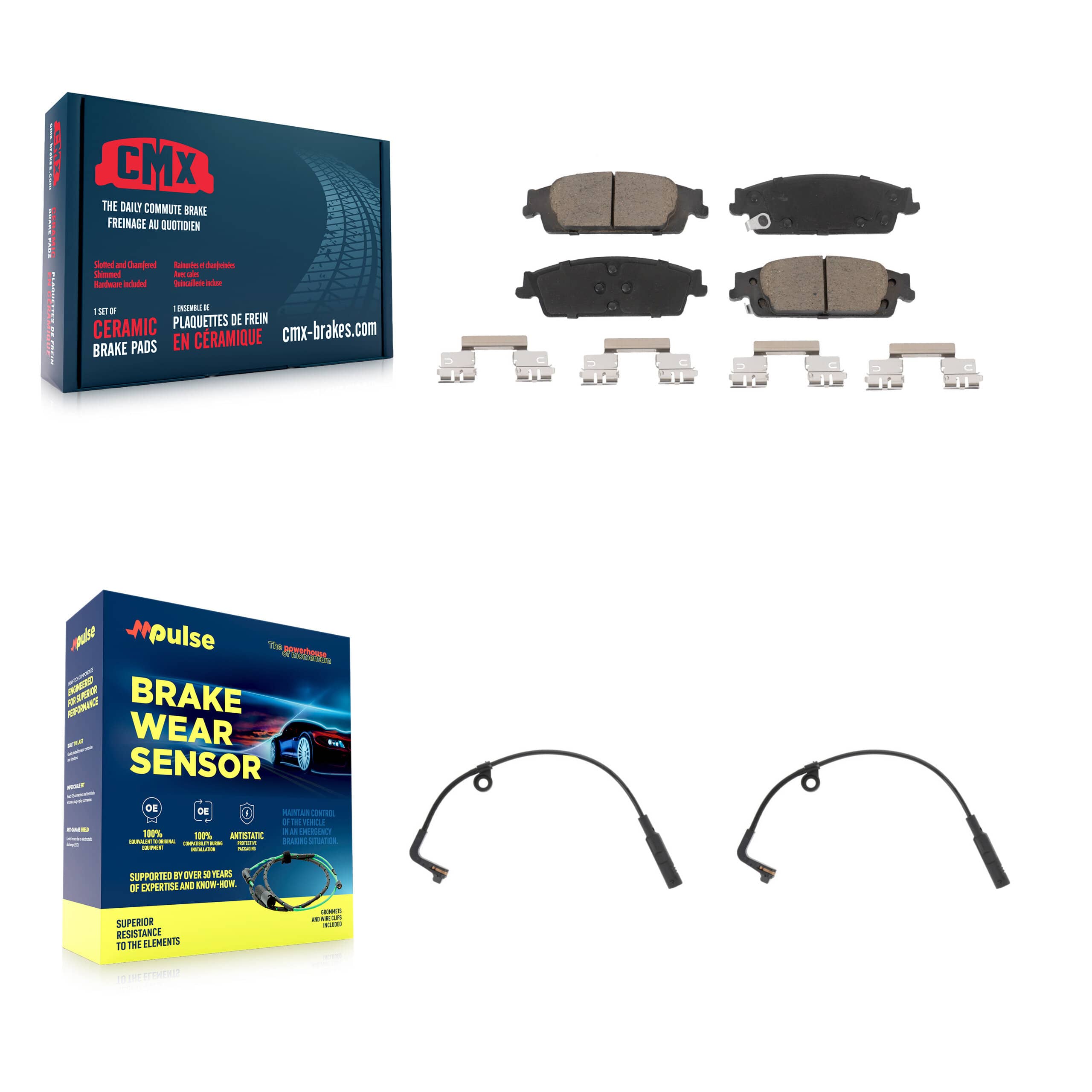 CMX - KCW-100909 - Rear Disc Brake Pad Kits