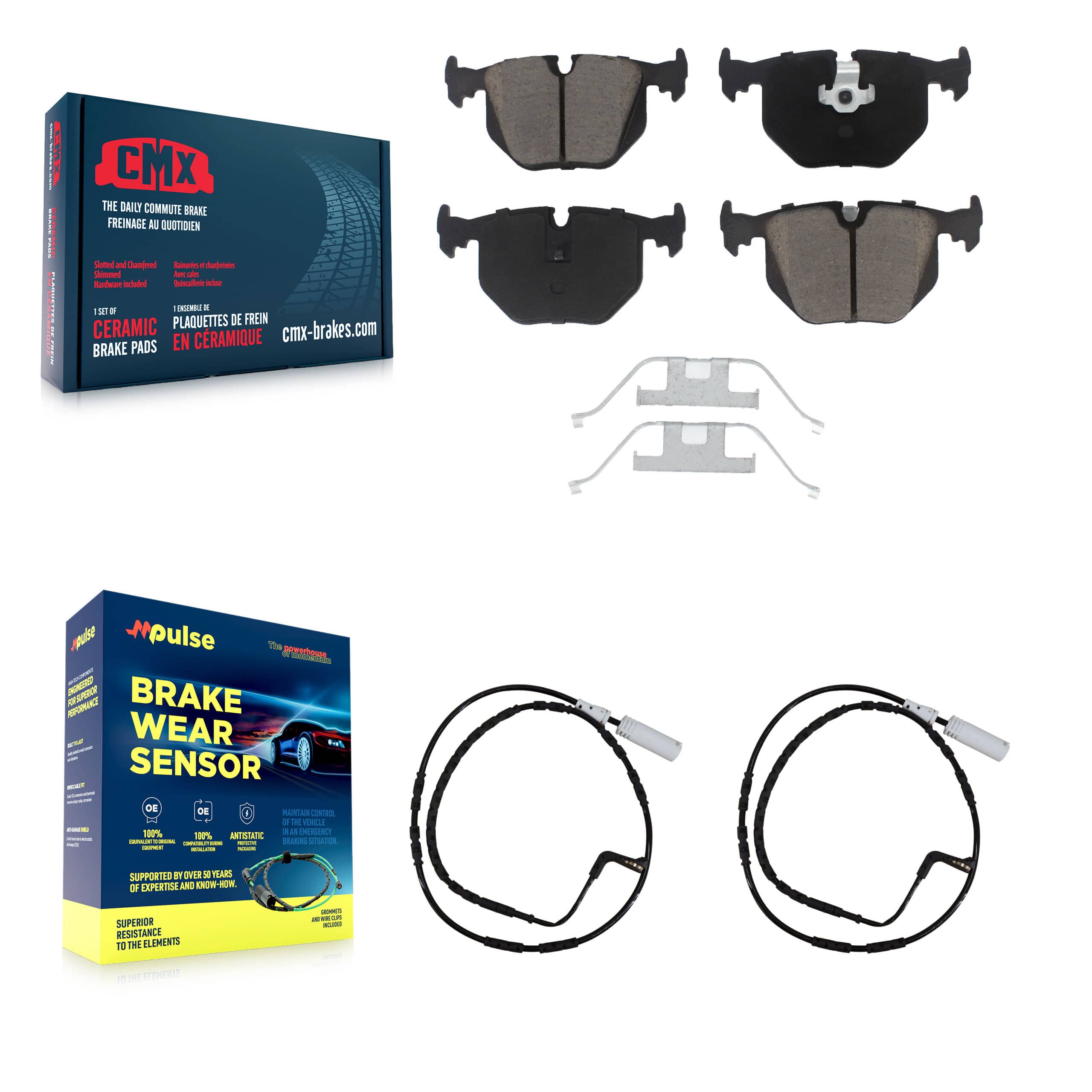 CMX - KCW-100920 - Rear Disc Brake Pad Kits